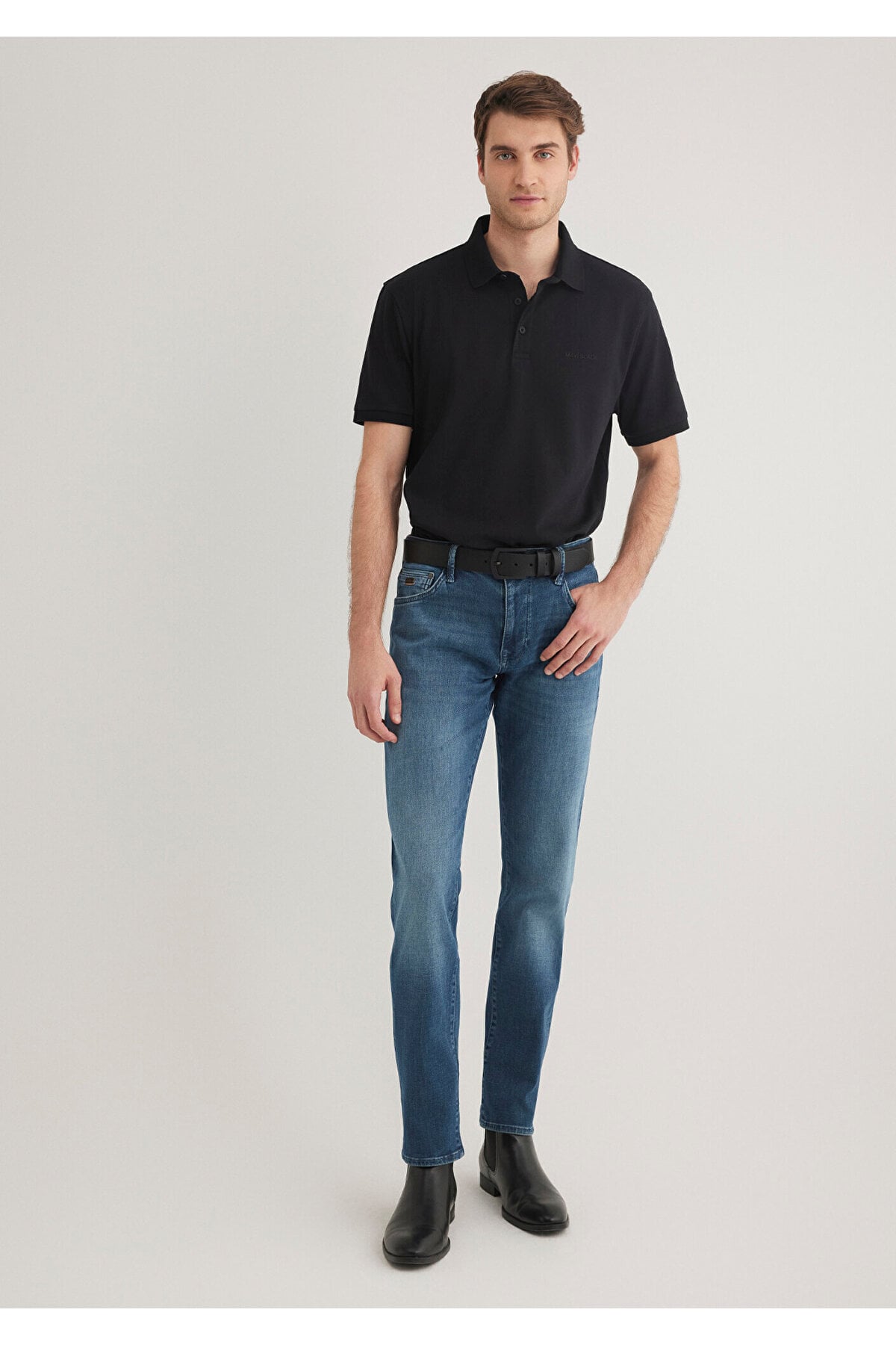 Black Siyah Polo Tişört Regular Fit / Normal Kesim 0612520-900