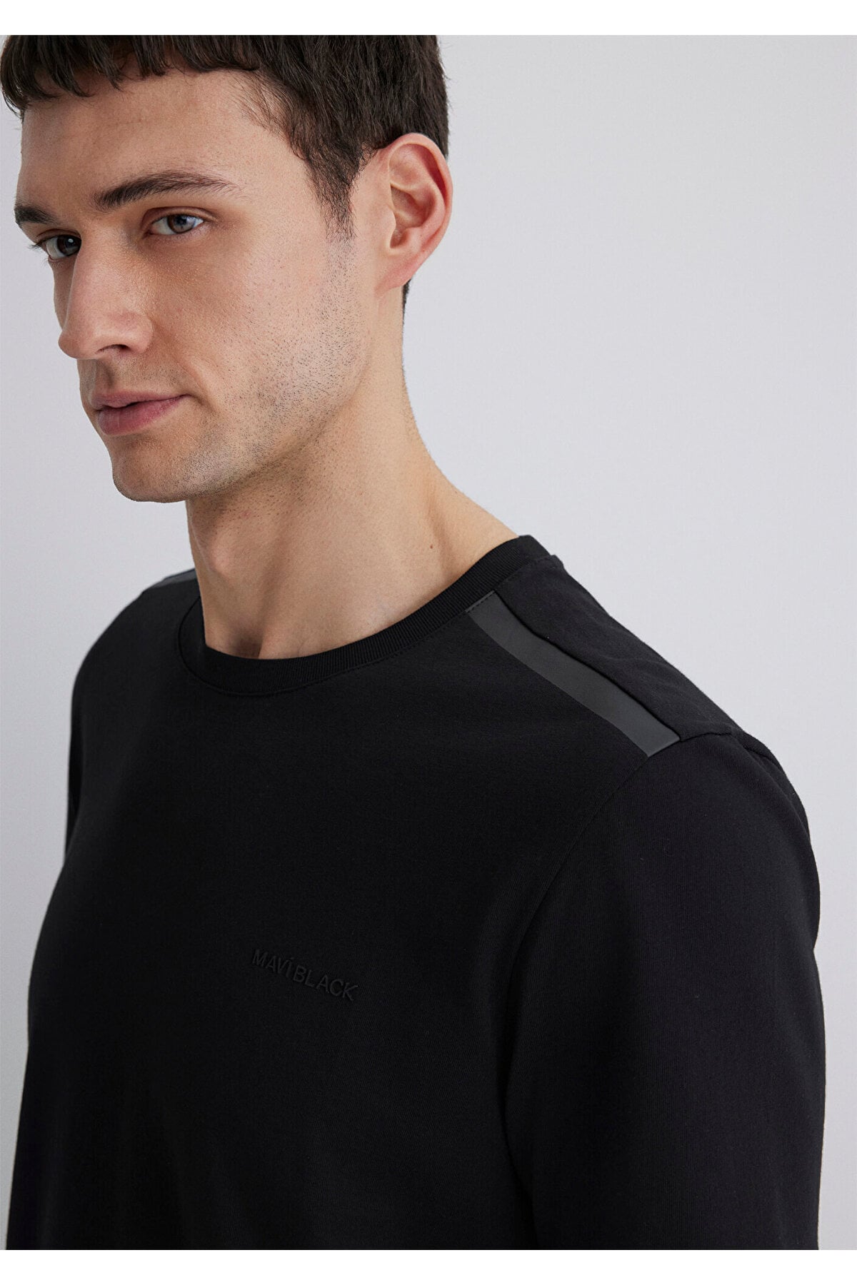 Black Siyah Tişört Regular Fit / Normal Kesim 0612689-900