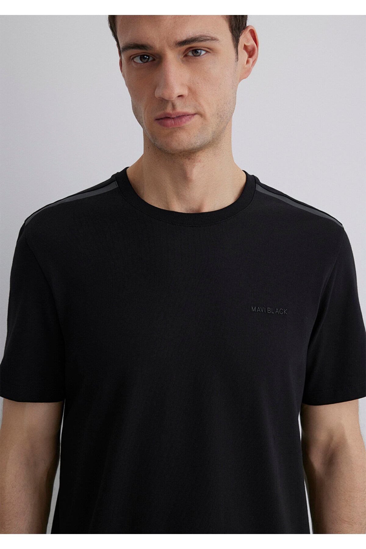 Black Siyah Tişört Regular Fit / Normal Kesim 0612689-900