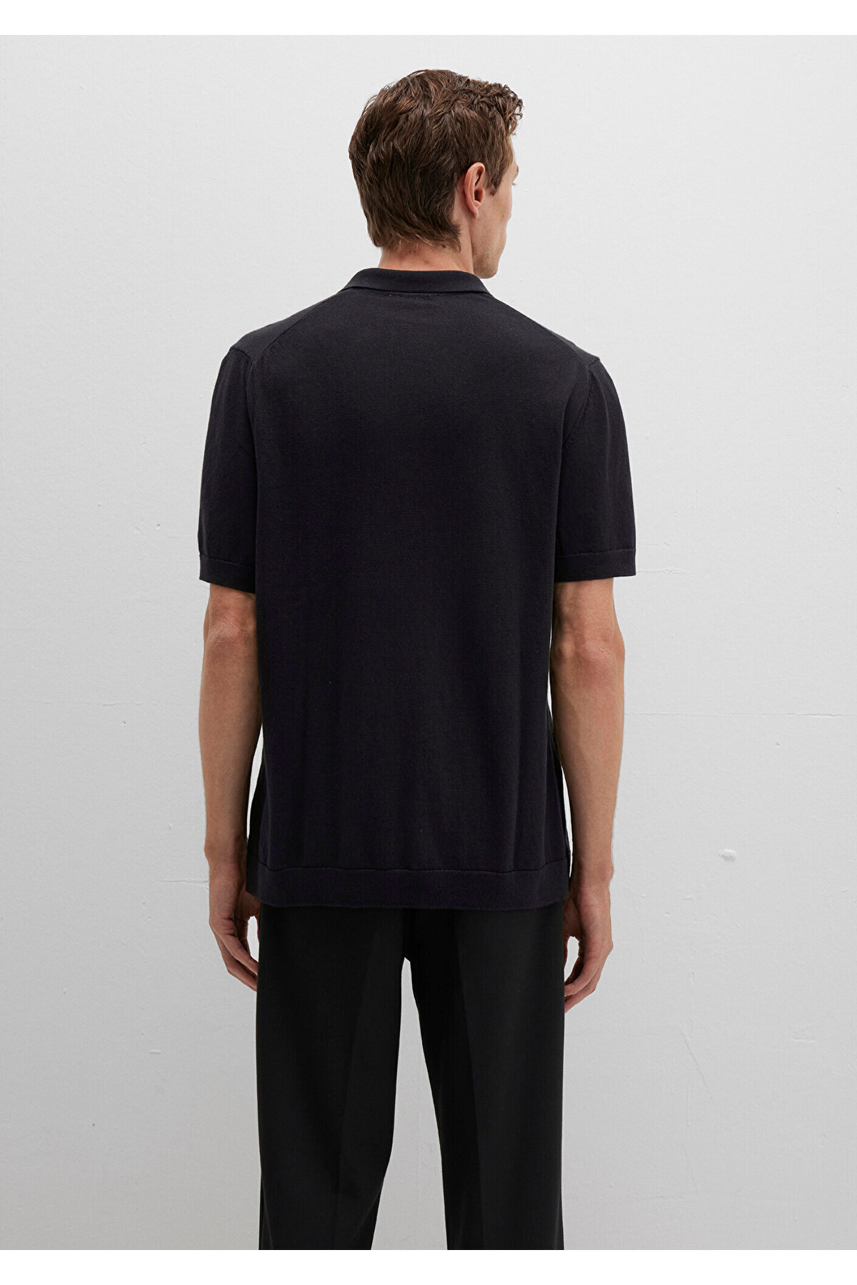 Black Siyah Triko Polo 0710327-900