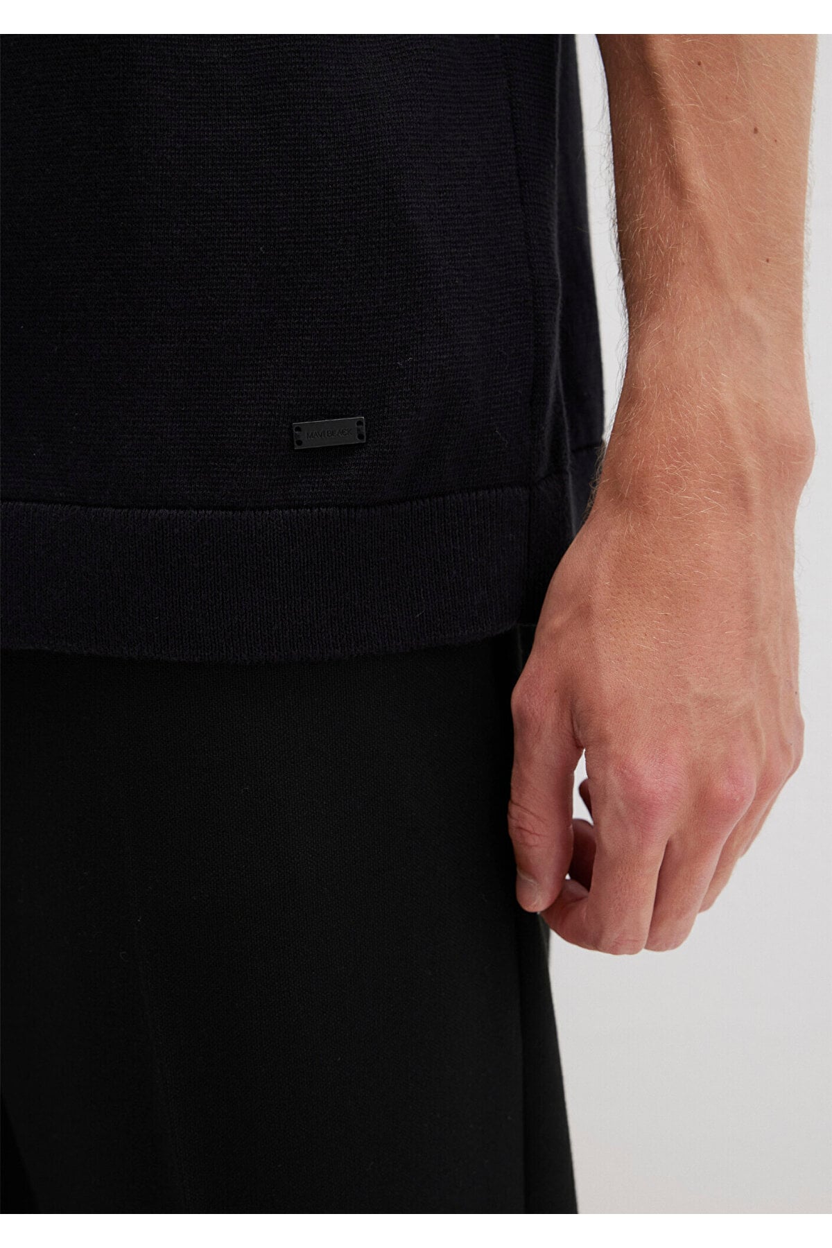 Black Siyah Triko Polo 0710327-900