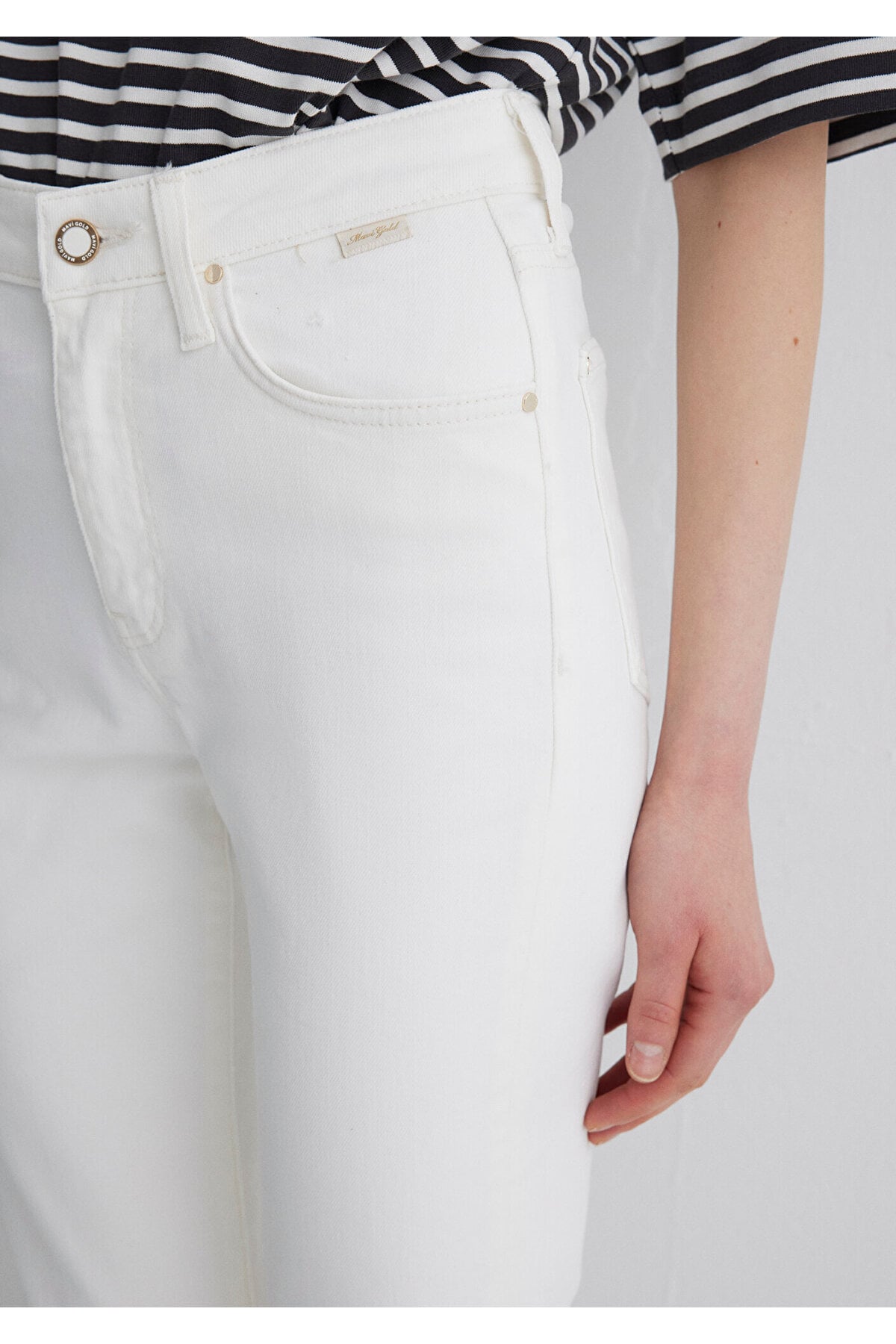 Bliss Premium Beyaz Jean Pantolon 101437-89192