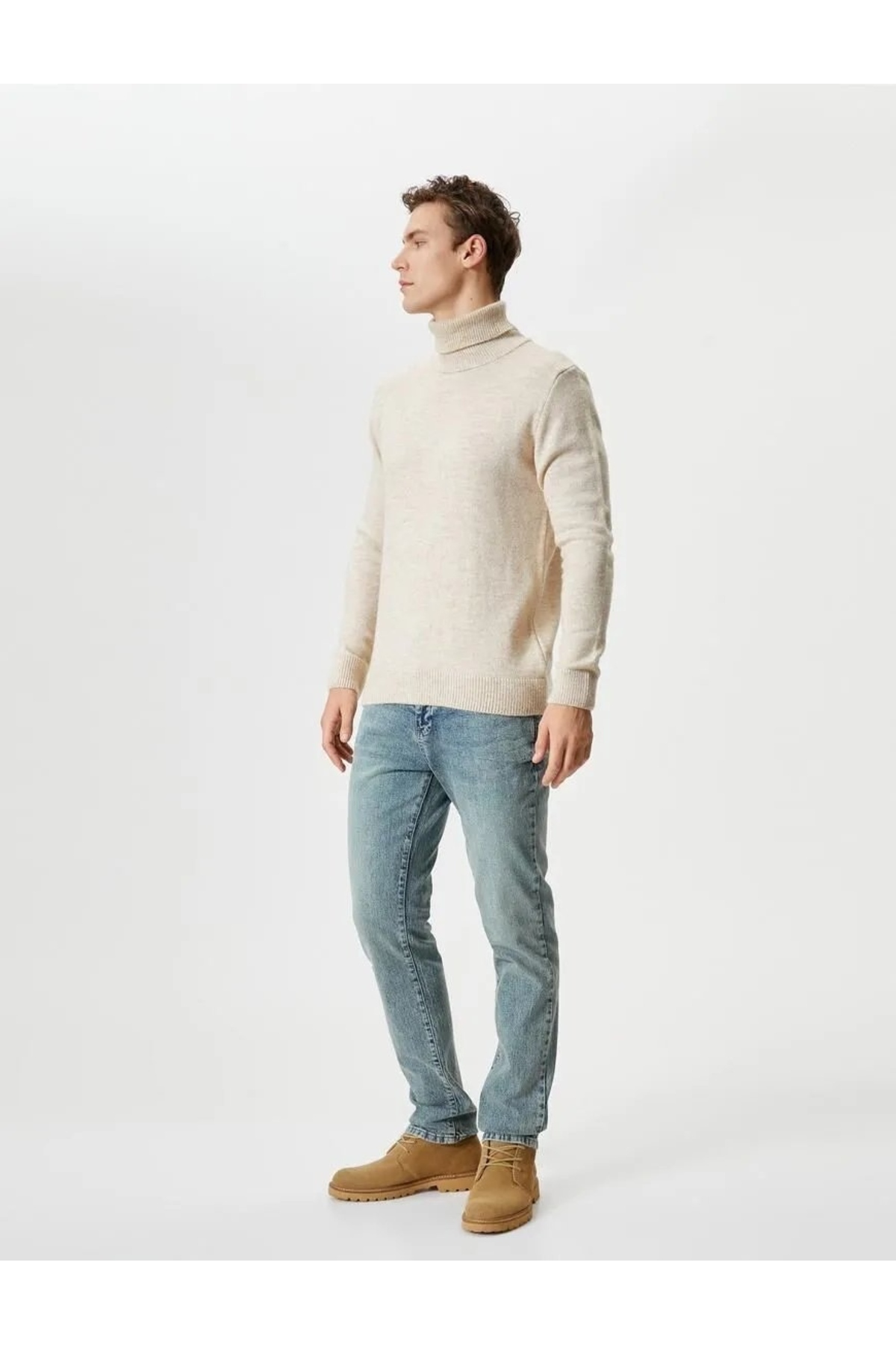 Brad Erkek Jean Pantolon 6Sam40064Nd AÇIK İNDİGO