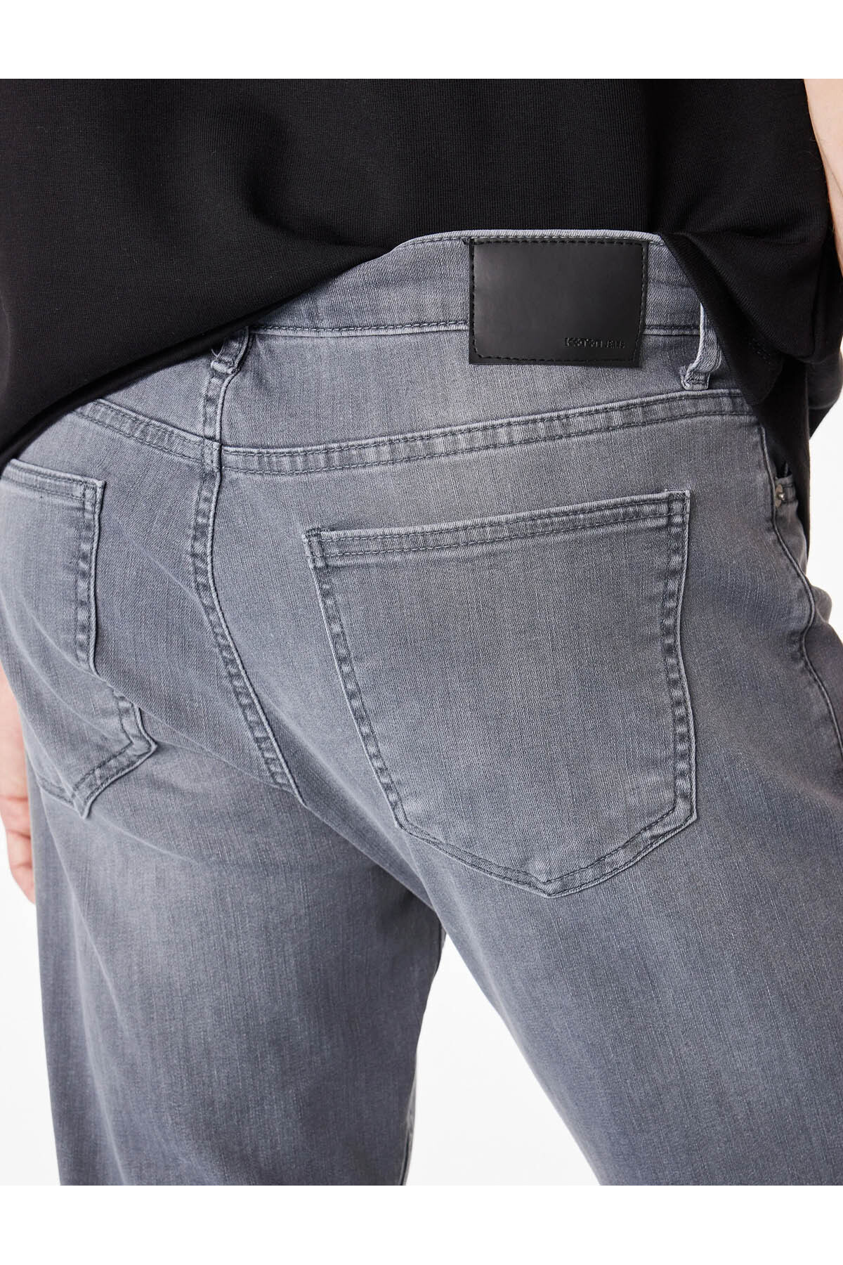 Brad Gri Erkek Jean Pantolon 6SAM40216ND