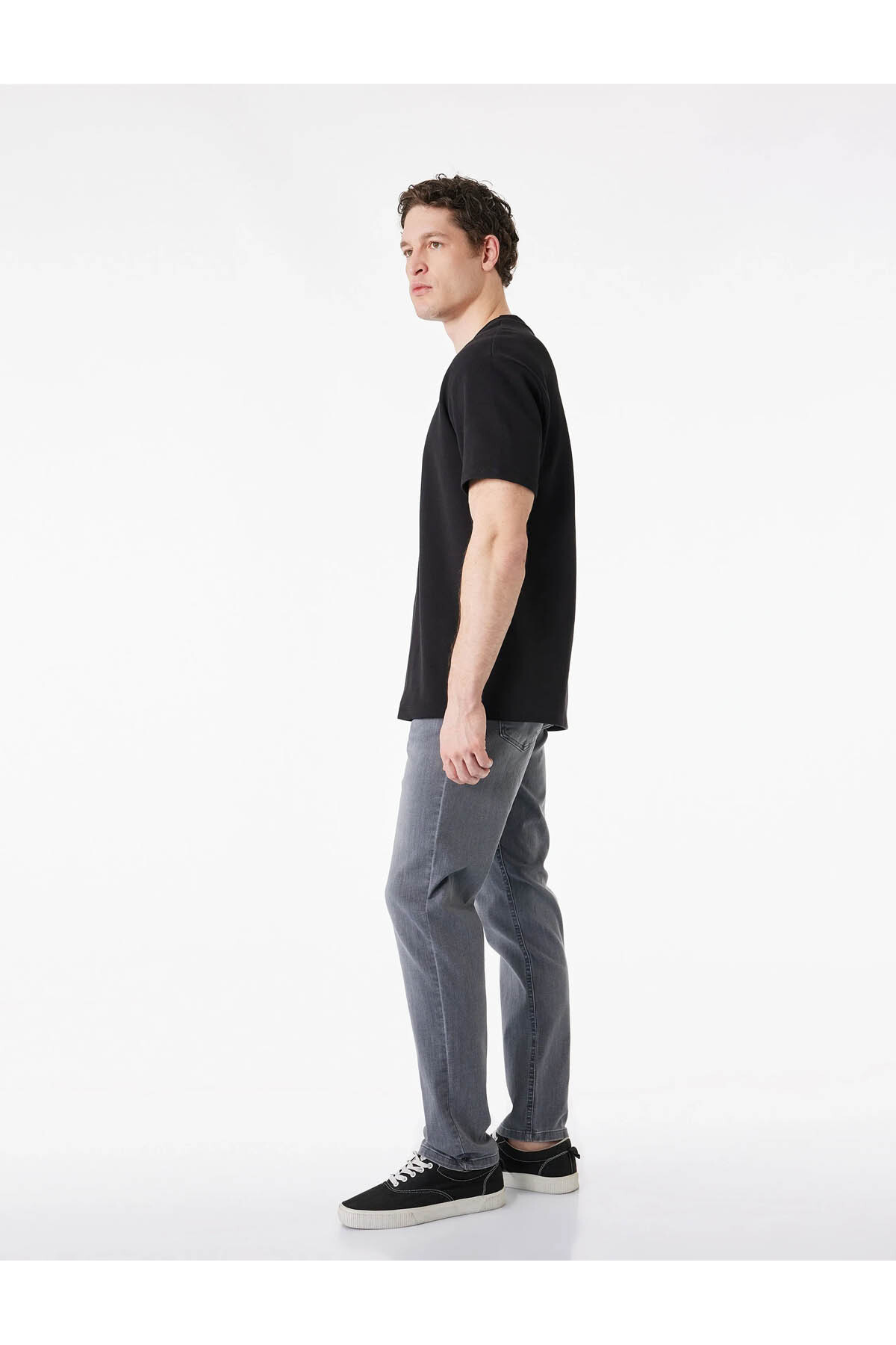 Brad Gri Erkek Jean Pantolon 6SAM40216ND