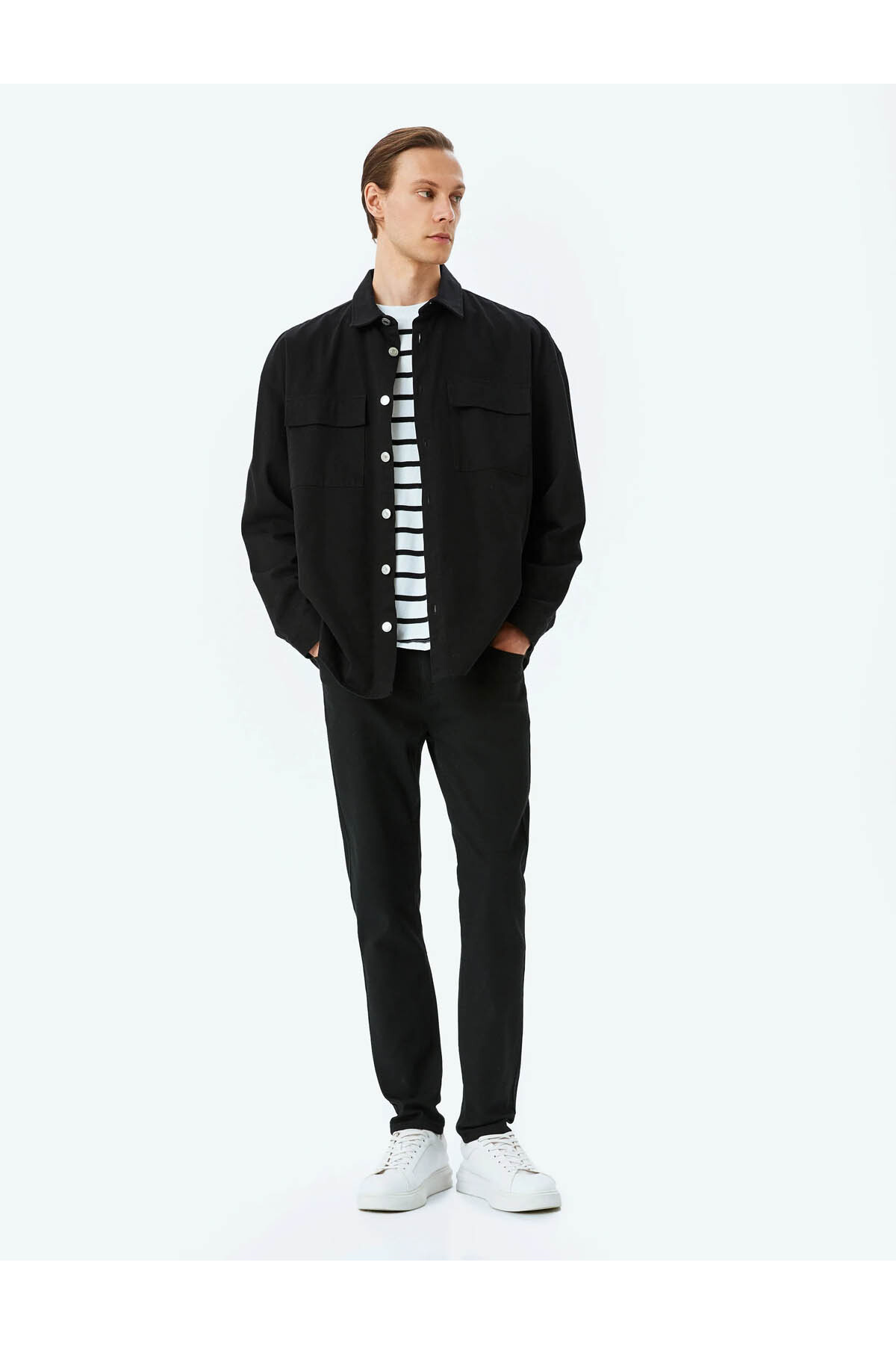 Brad Jean Siyah Erkek Jean Pantolon 5SAM40059ND