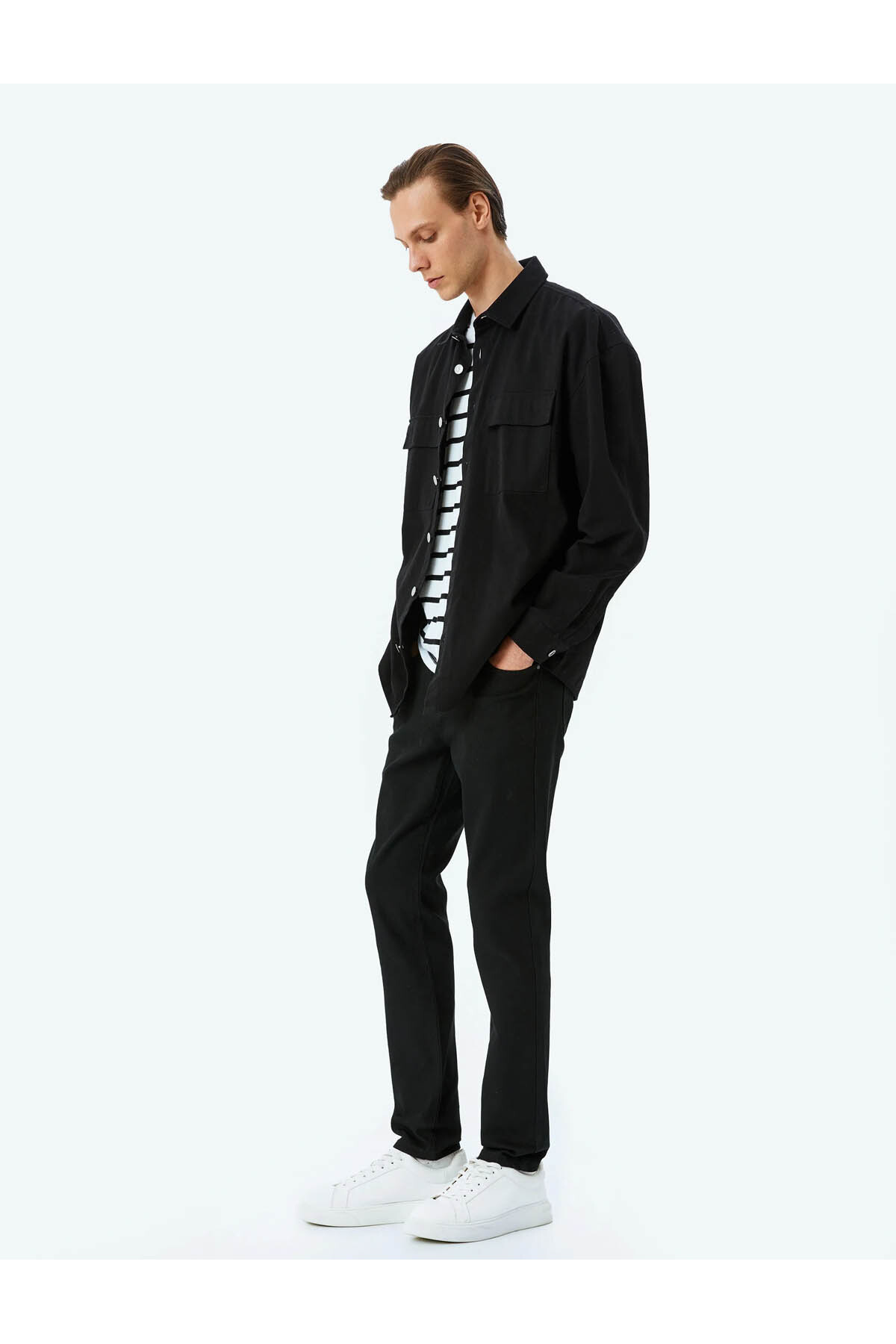 Brad Jean Siyah Erkek Jean Pantolon 5SAM40059ND