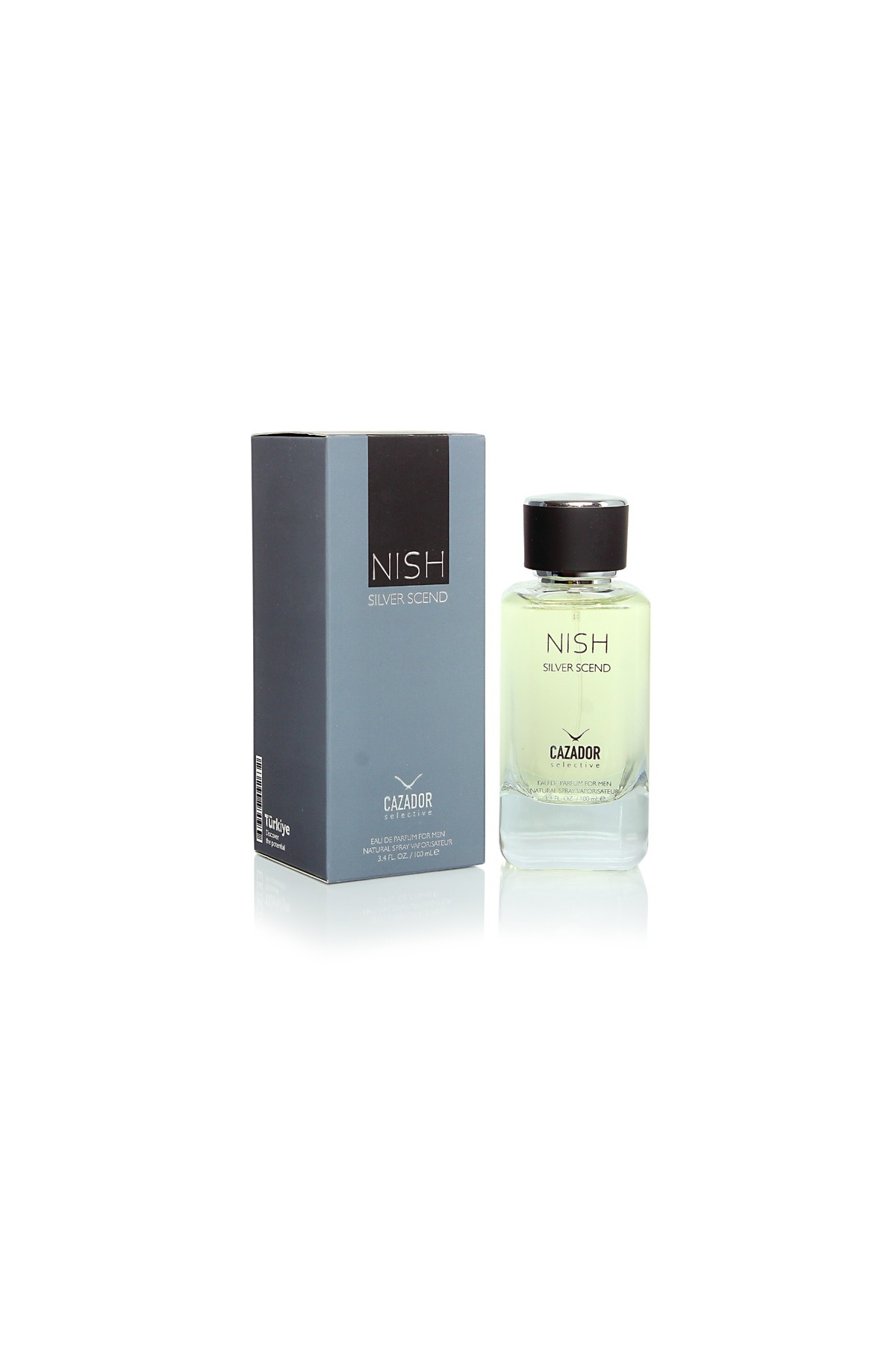 Caz 95690 Nish Silver Scend Parfum 100cl