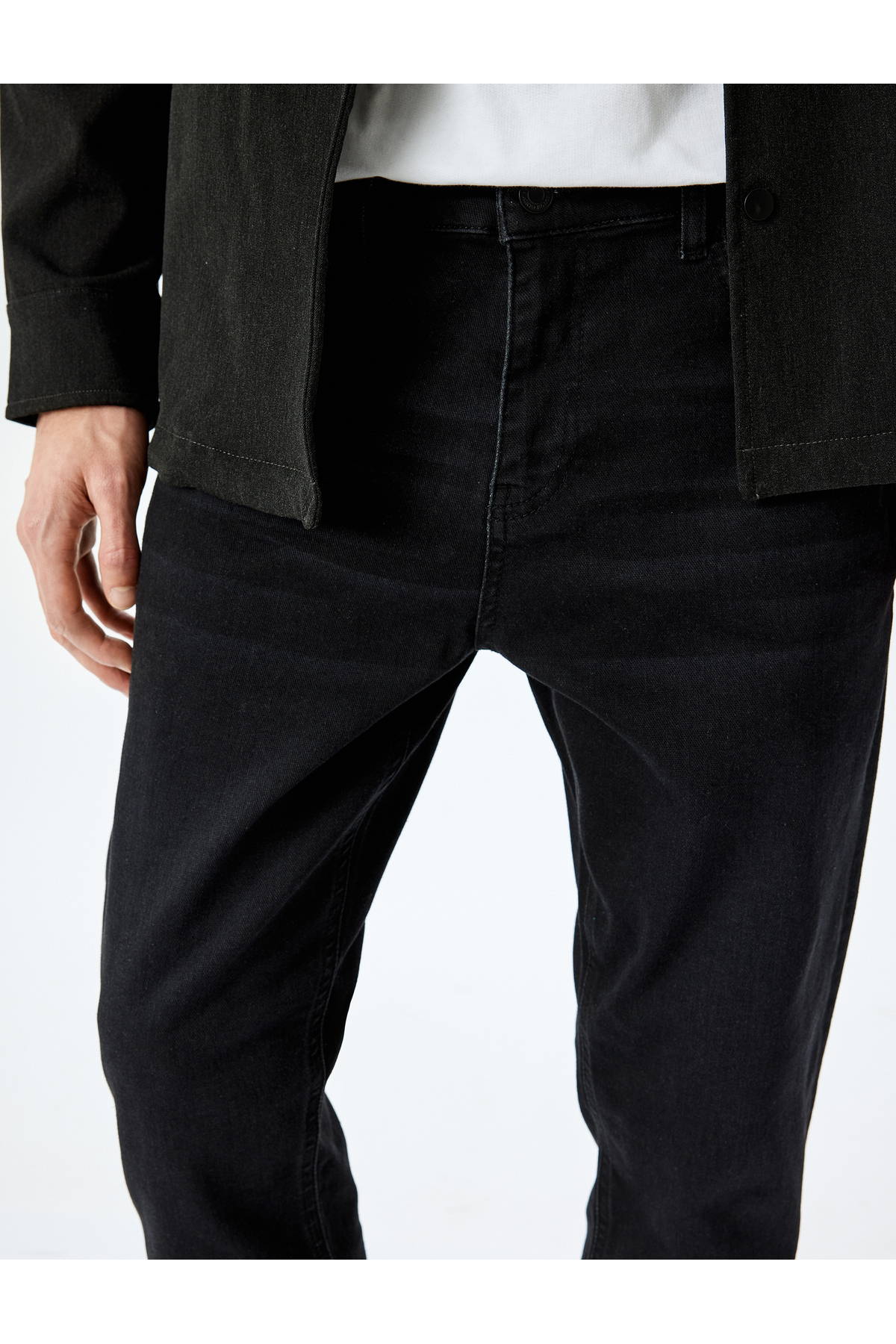 Cep Detaylı Pamuklu Slim Fit Jean Pantolon - Brad Jean