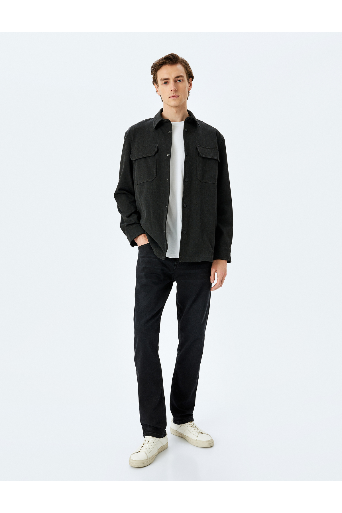 Cep Detaylı Pamuklu Slim Fit Jean Pantolon - Brad Jean