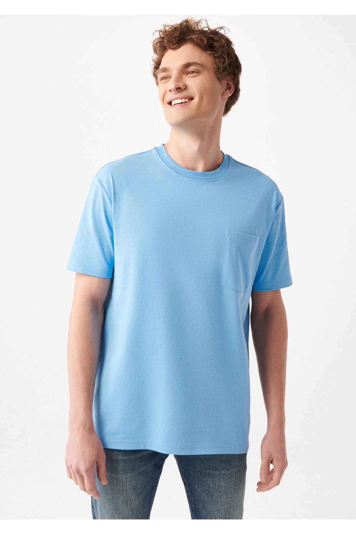Cepli Basic Tişört Loose Fit / Bol Rahat Kesim 066248-70840