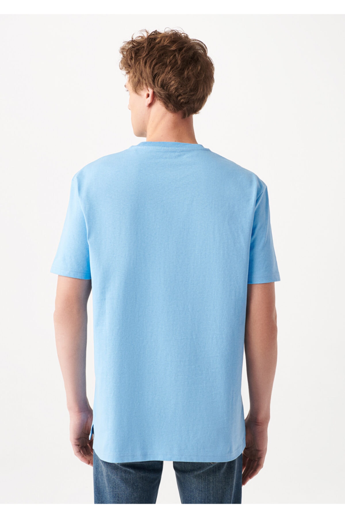 Cepli Basic Tişört Loose Fit / Bol Rahat Kesim 066248-70840