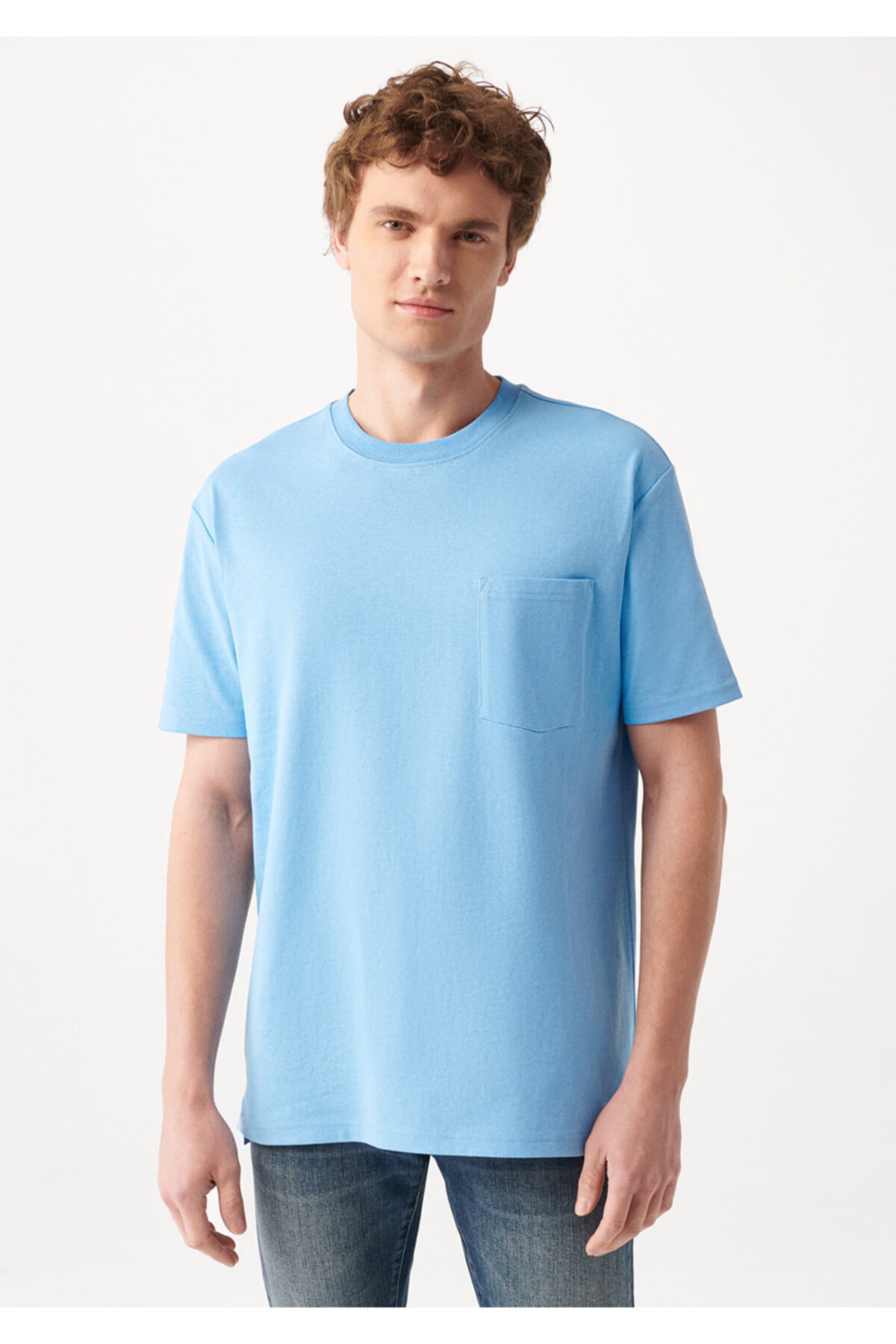 Cepli Basic Tişört Loose Fit / Bol Rahat Kesim 066248-70840