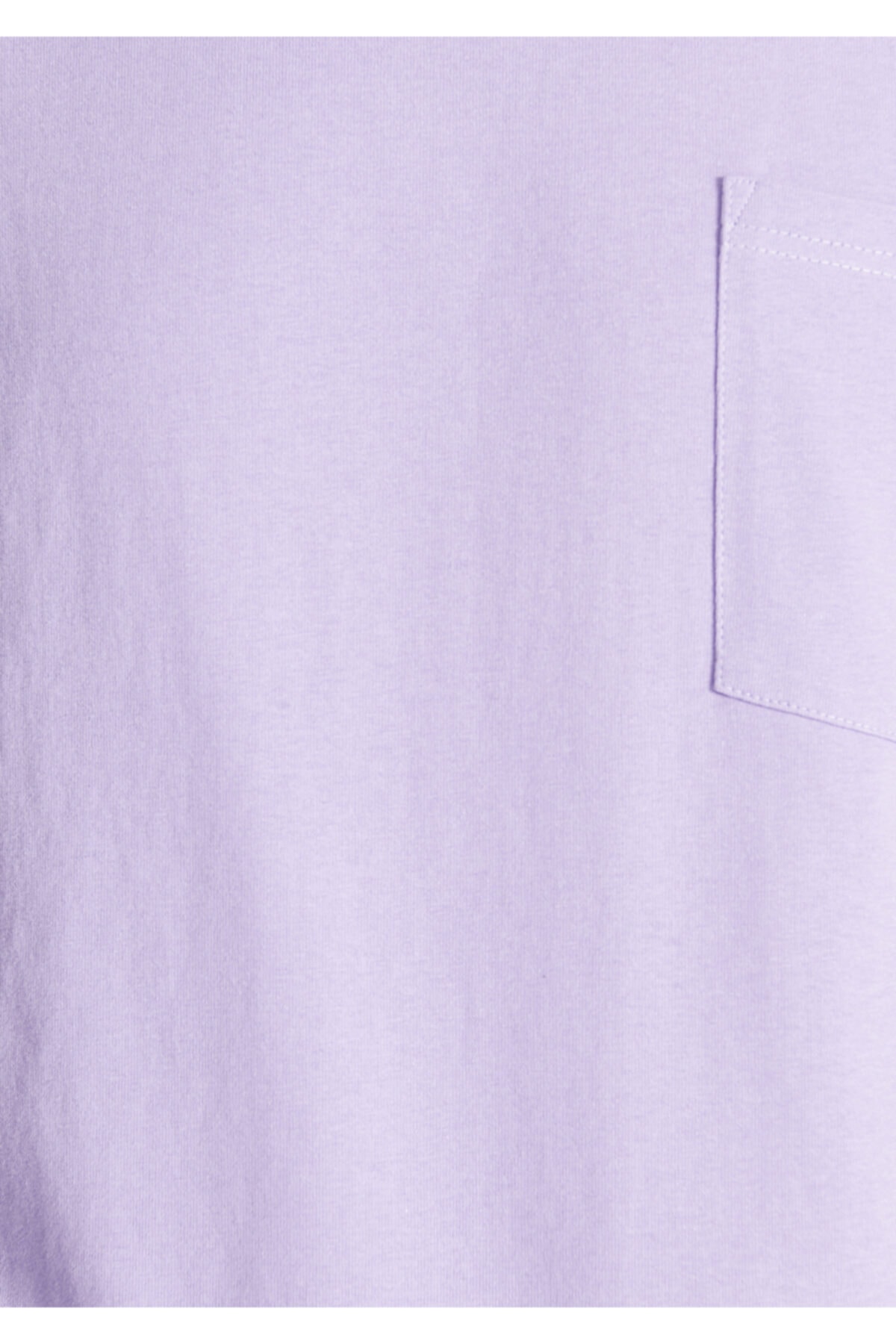 Cepli Lila Basic Tişört Loose Fit / Bol Rahat Kesim 066248-70542
