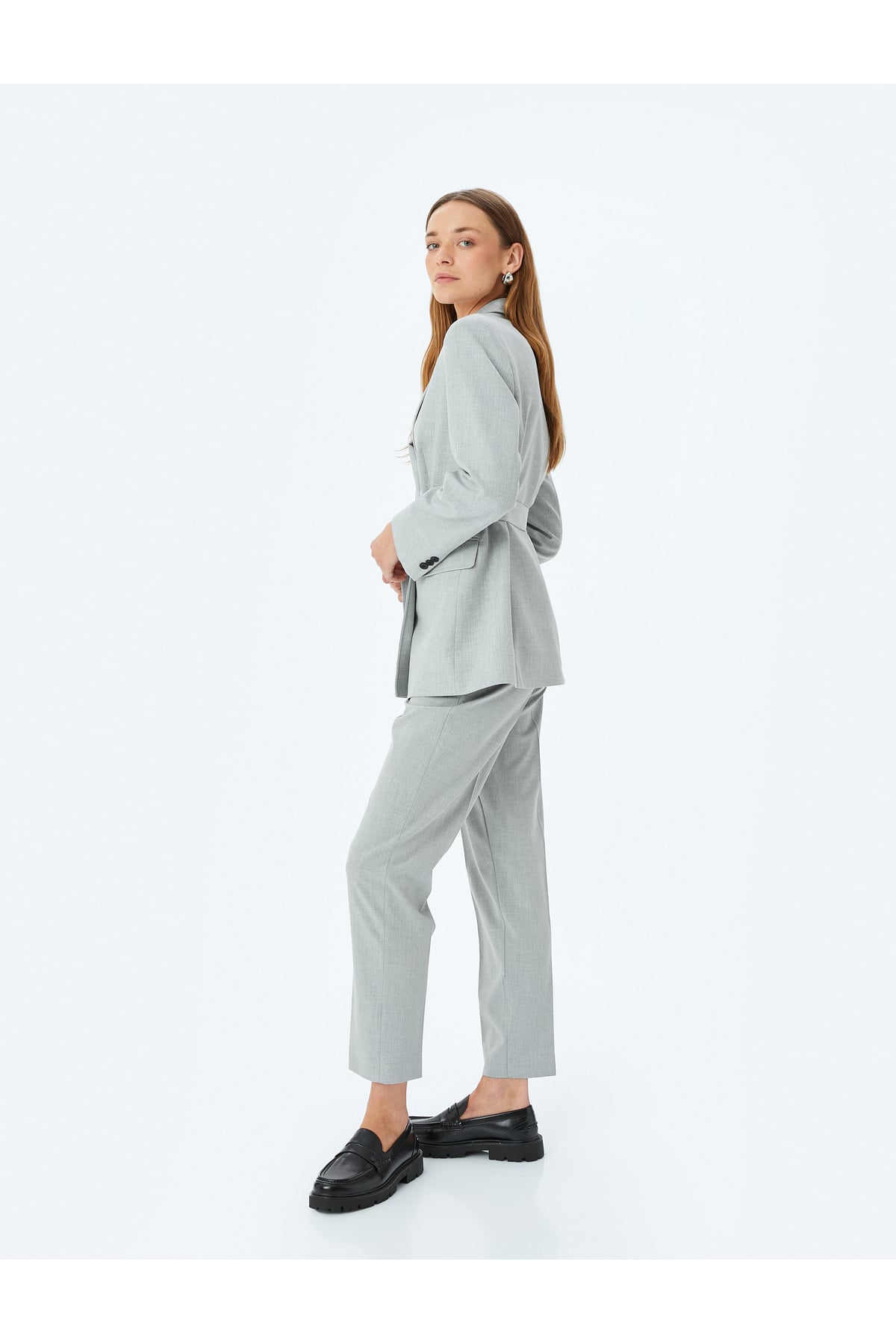 Cepli Slim Fit Cigarette Kumaş Pantolon