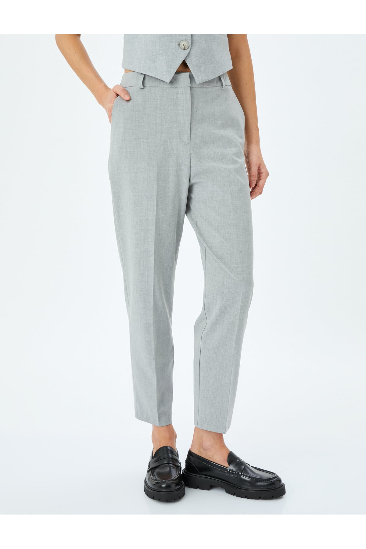 Cepli Slim Fit Cigarette Kumaş Pantolon