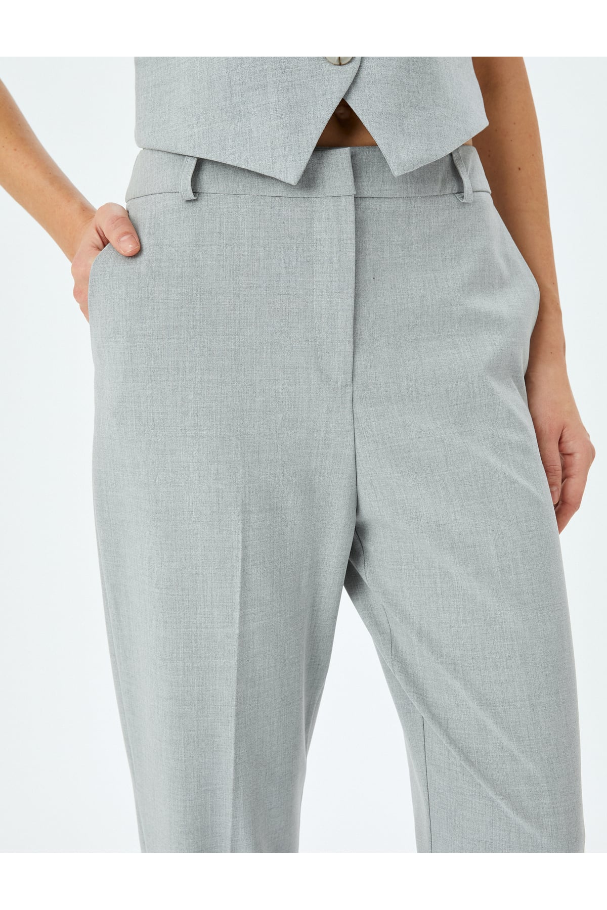 Cepli Slim Fit Cigarette Kumaş Pantolon