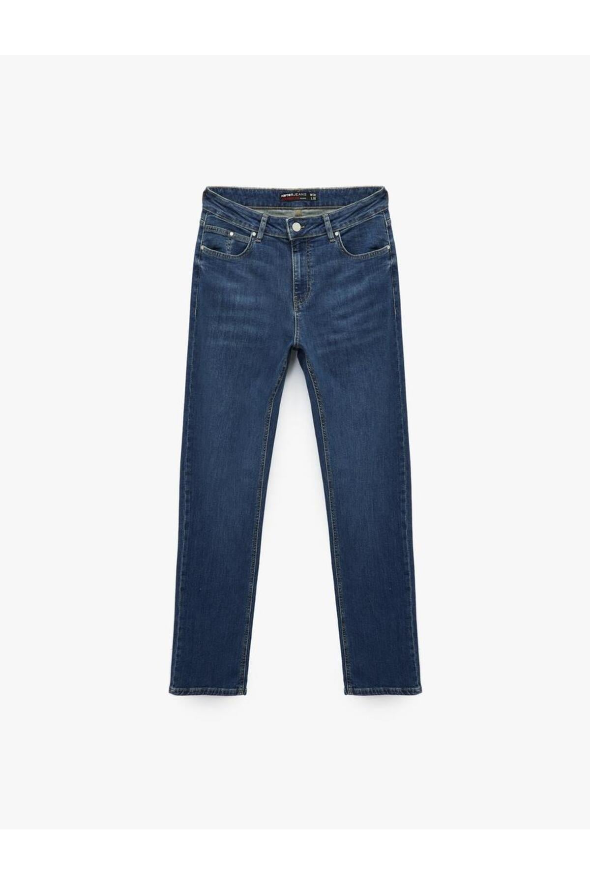 Cepli Straight Fit Düz Paça Jean Pantolon - Mark Straight Jeans (AW 25)
