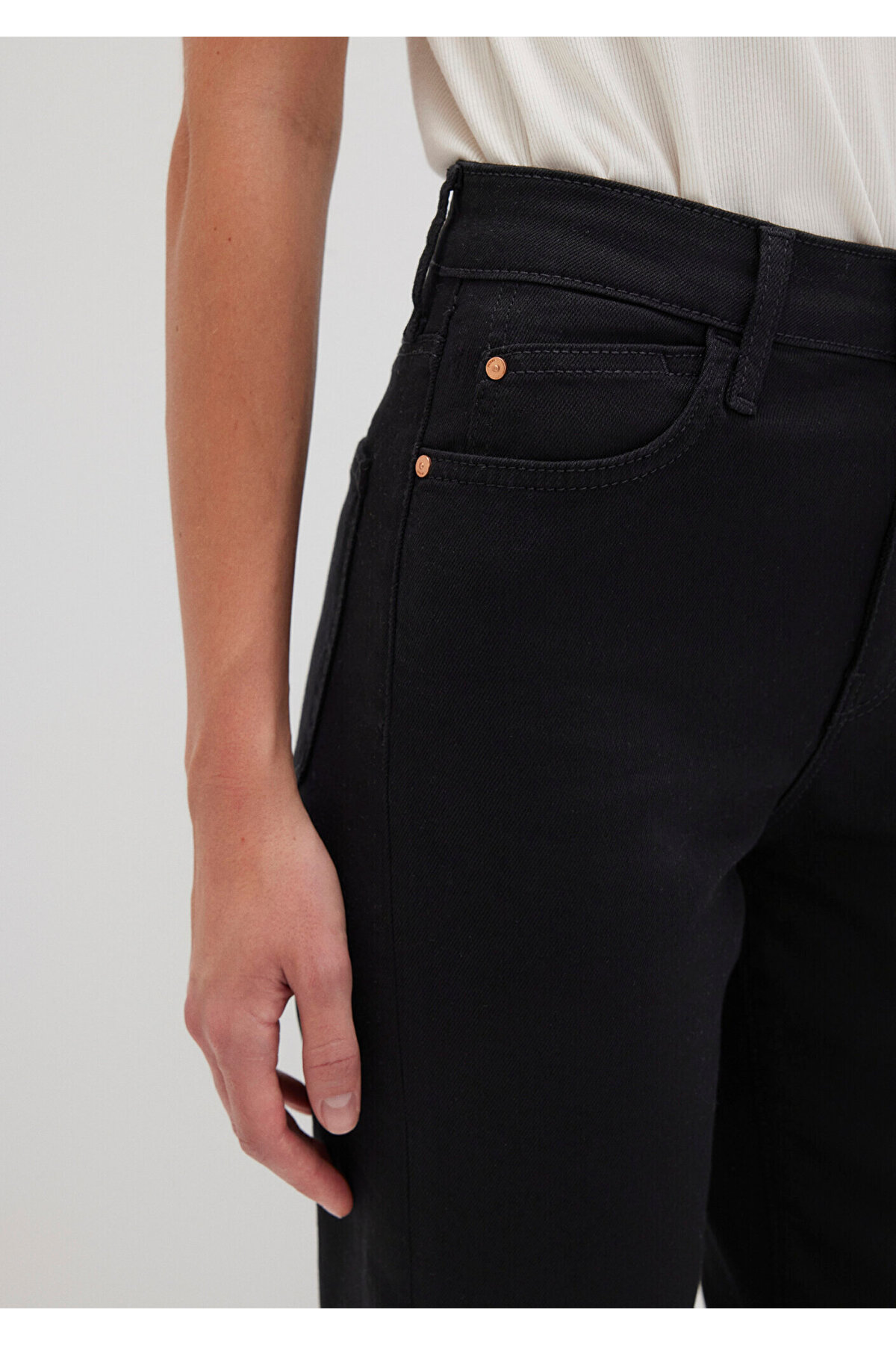 Cindy 90lar Siyah Jean Pantolon 100277-82292