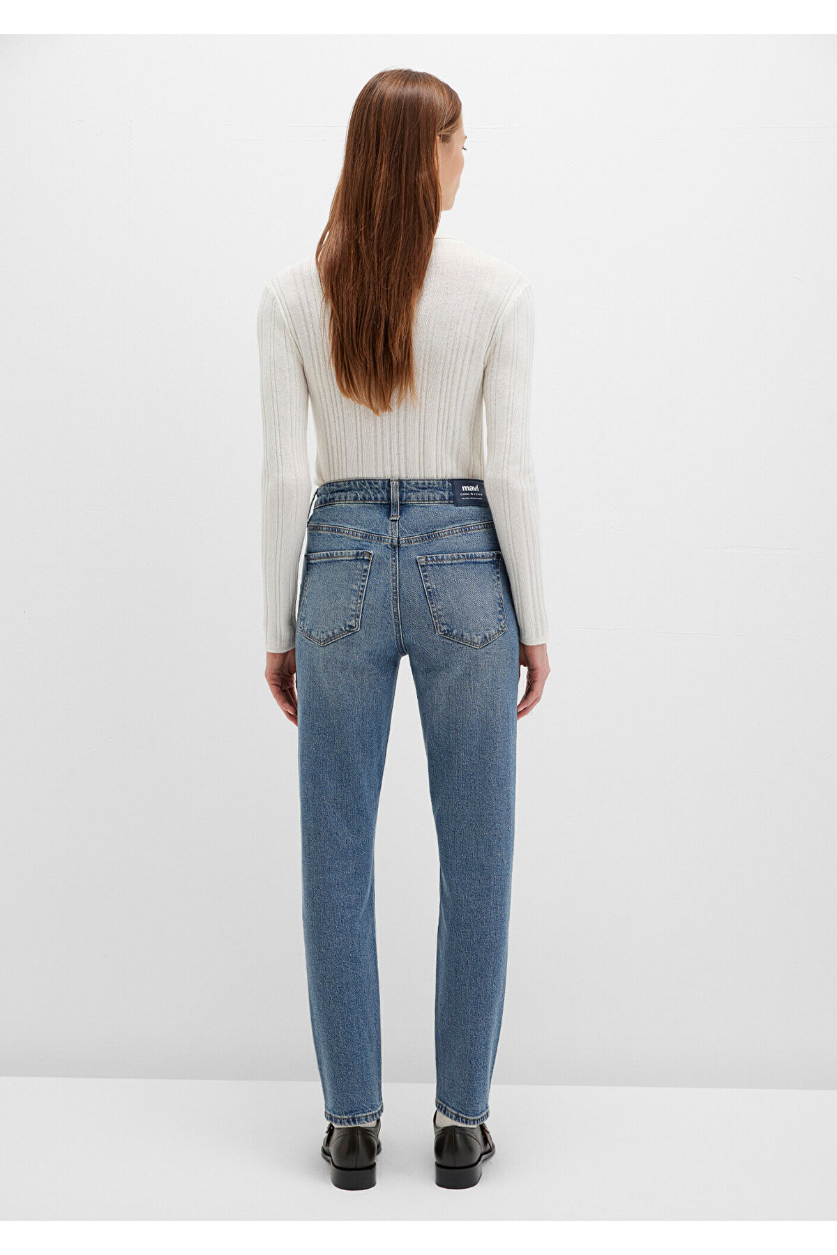 Cindy Classic Denim Gölgeli Indigo Mavisi Jean Pantolon 100277-90498