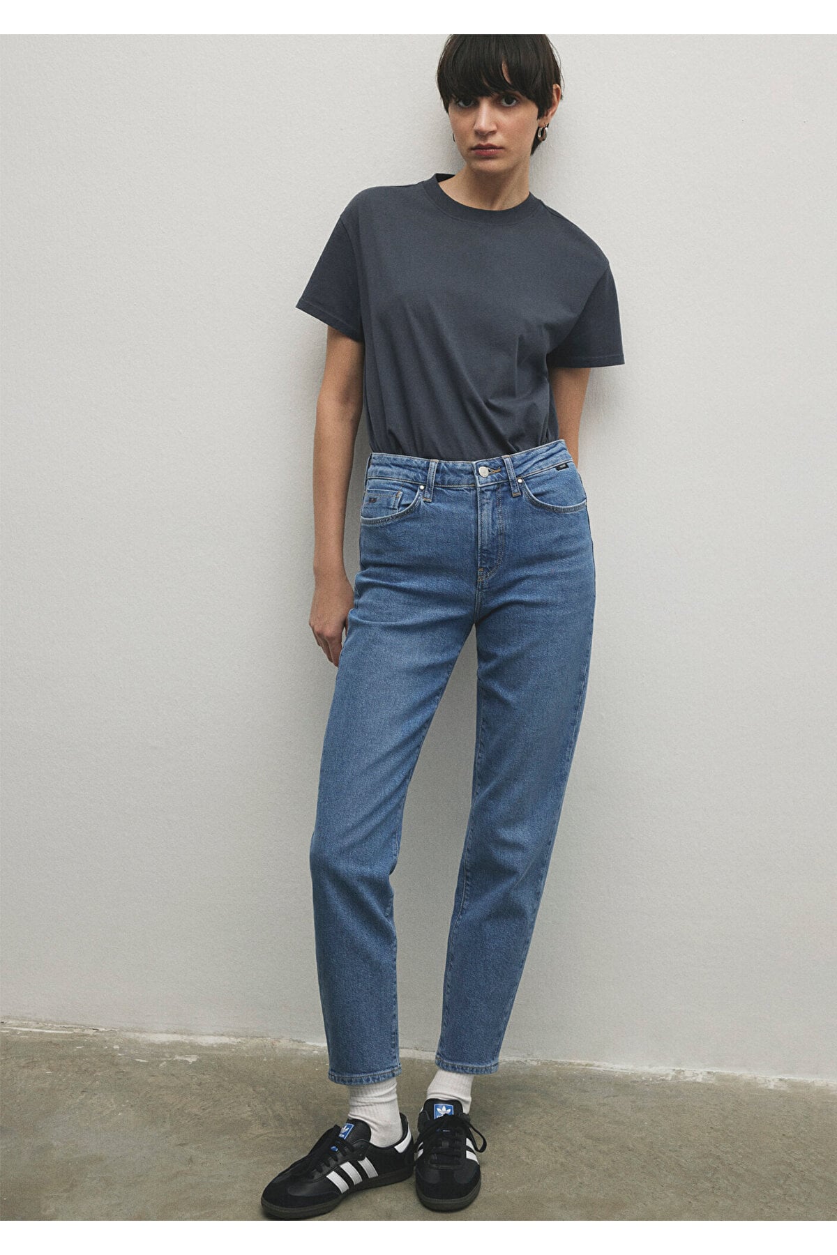 Cindy Classic Denim Indigo Si Jean Pantolon 100277-86454