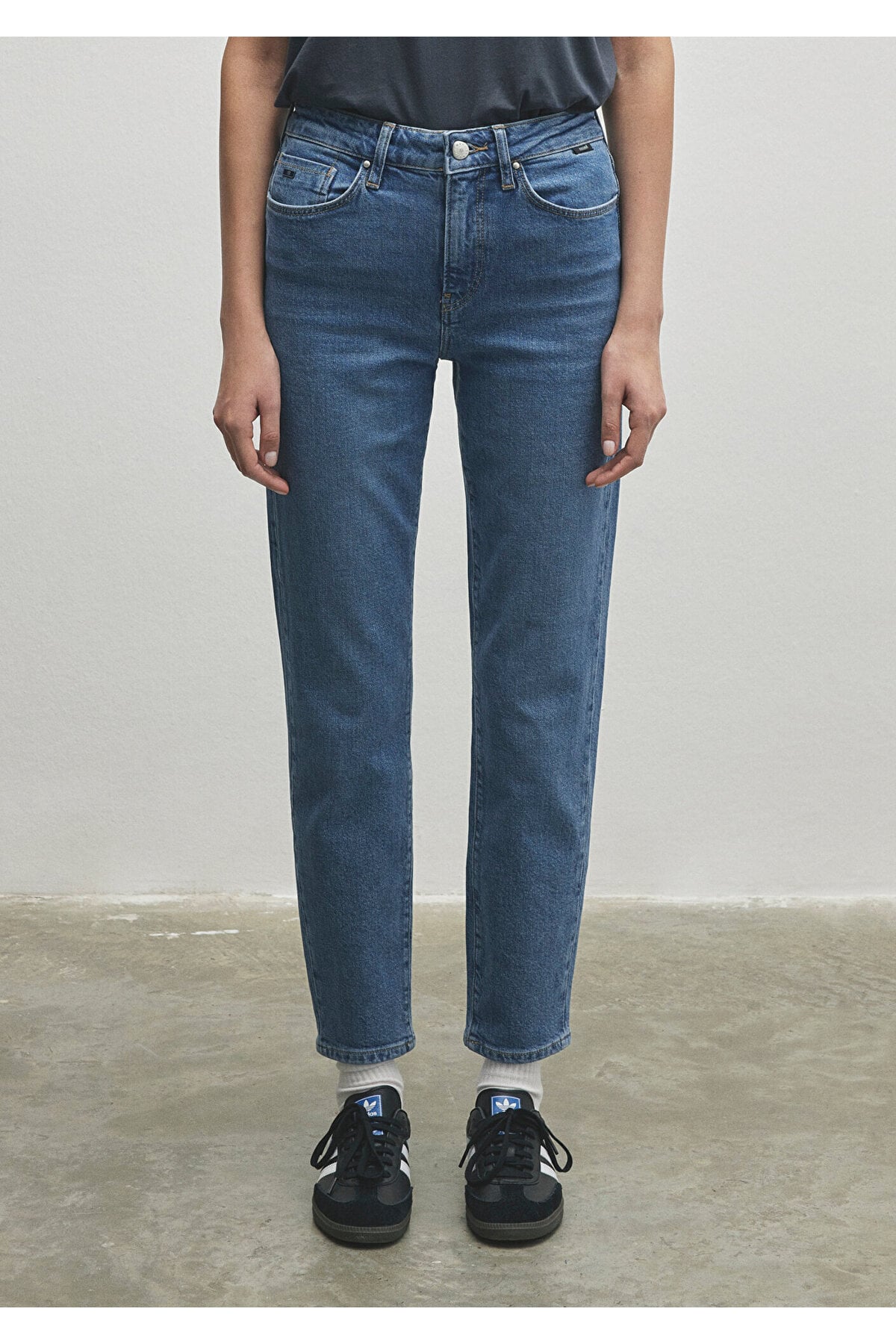 Cindy Classic Denim Indigo Si Jean Pantolon 100277-86454