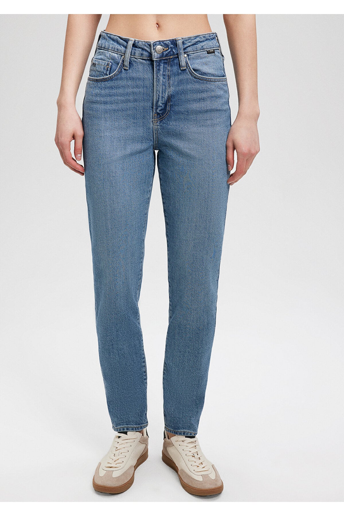 Cindy Classic Denim Vintage Açık Mavi Jean Pantolon 100277-87640