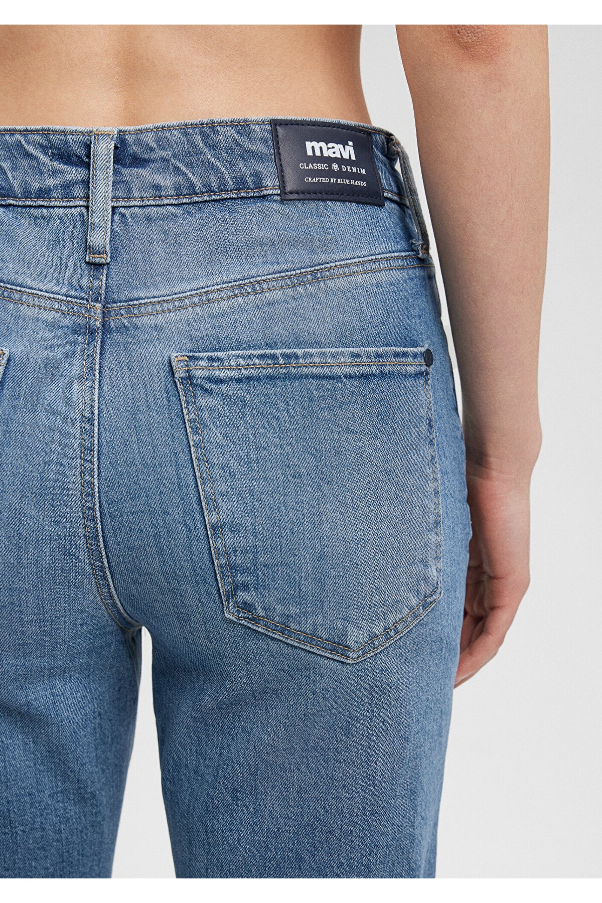 Cindy Classic Denim Vintage Açık Mavi Jean Pantolon 100277-87640