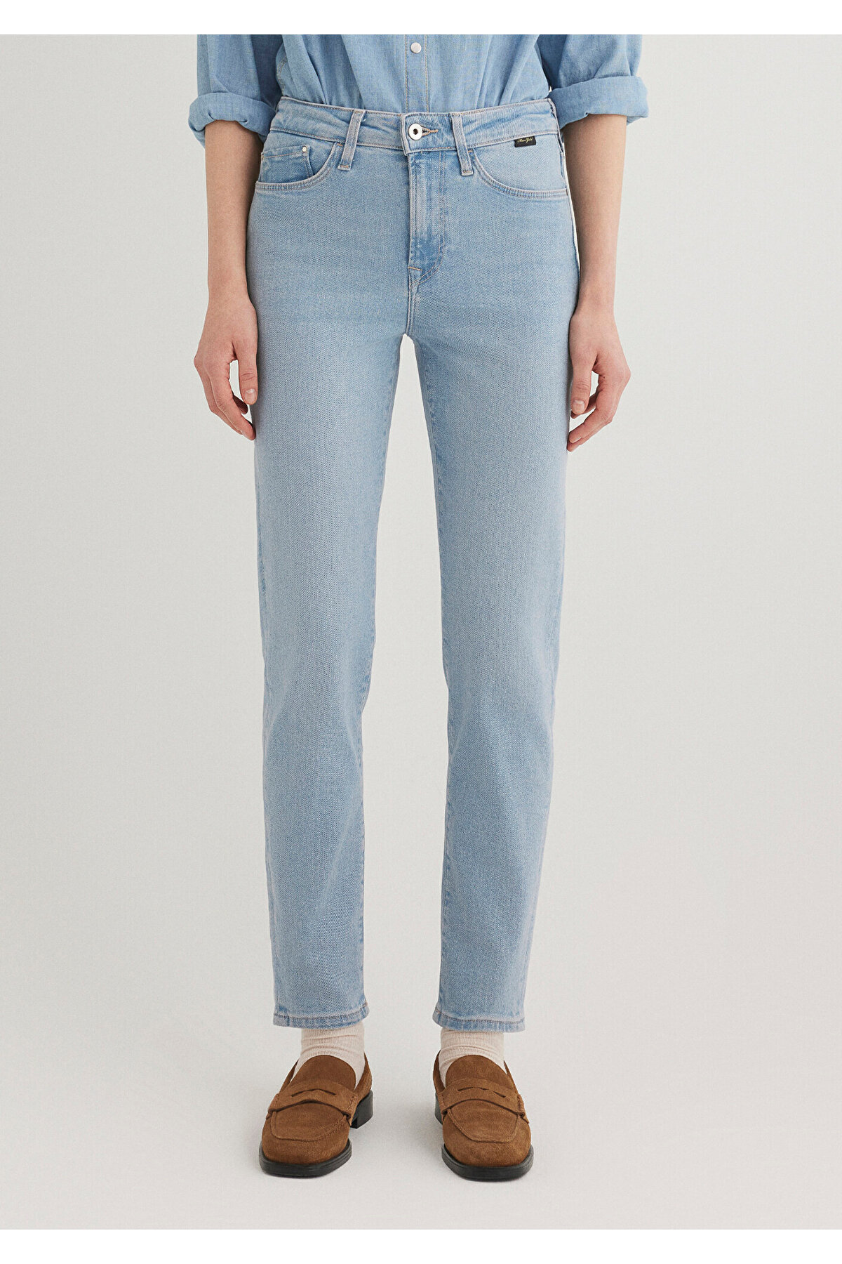Cindy Gold Shape Açık Jean Pantolon 100277-84410