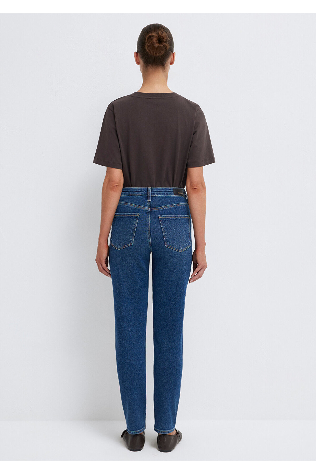 Cindy Gold Shape Koyu Jean Pantolon 100277-33687