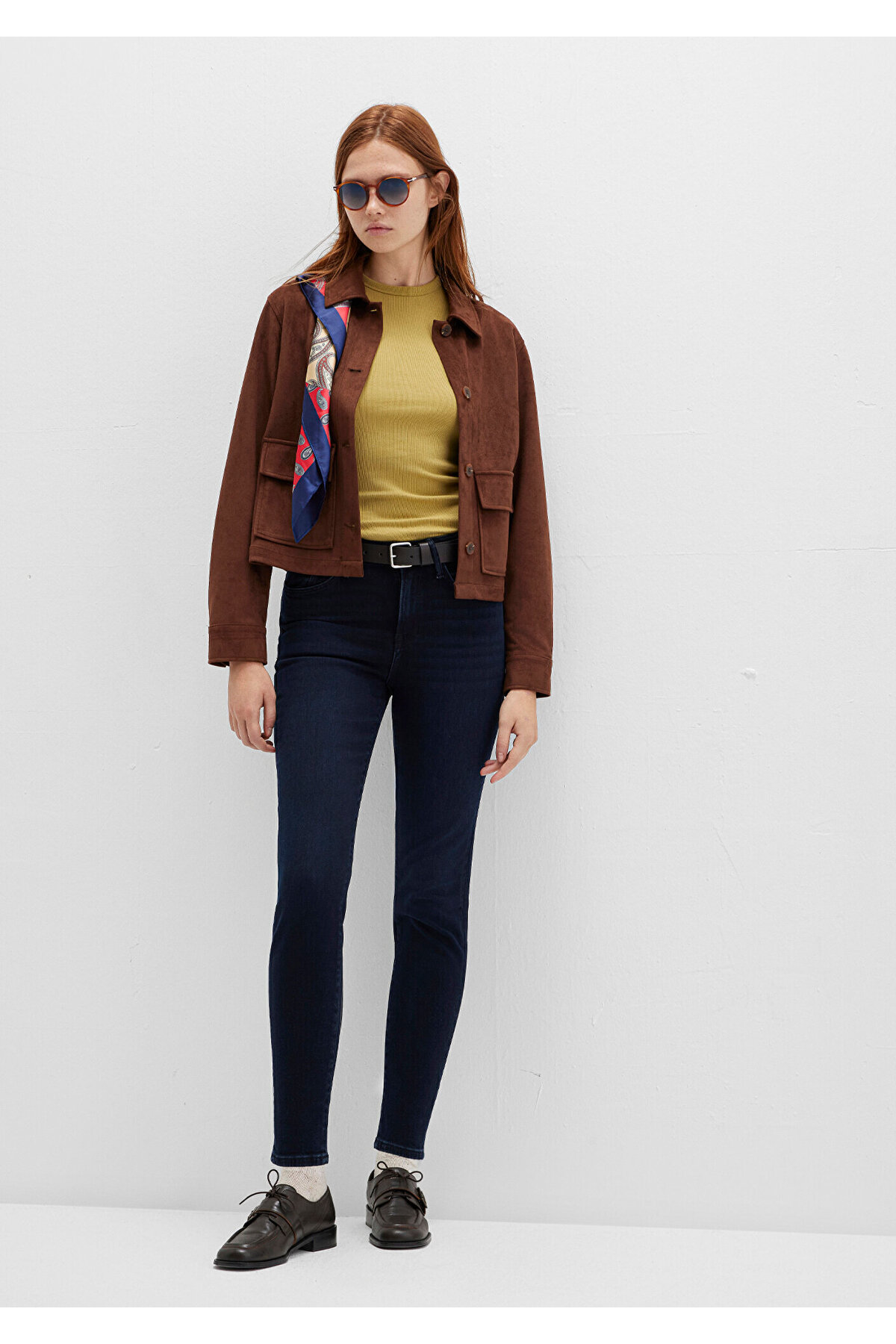 Cindy Premium Mürekkep Jean Pantolon 100277-85280