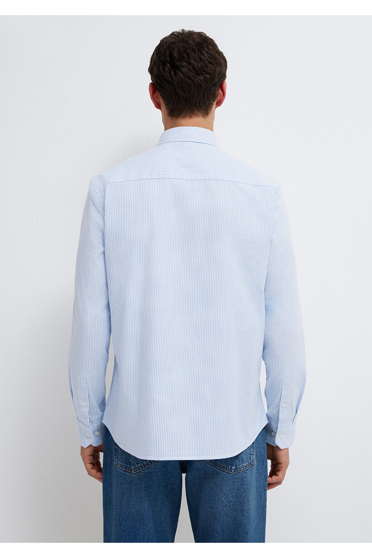 Çizgili Gömlek Slim Fit / Dar Kesim 0211916-91471