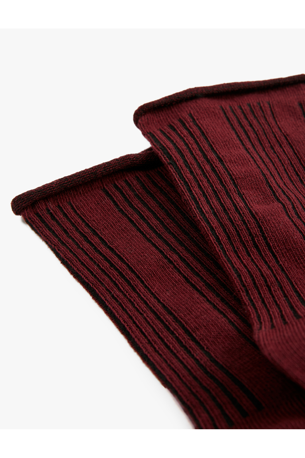 Çizgili Soket Çorap