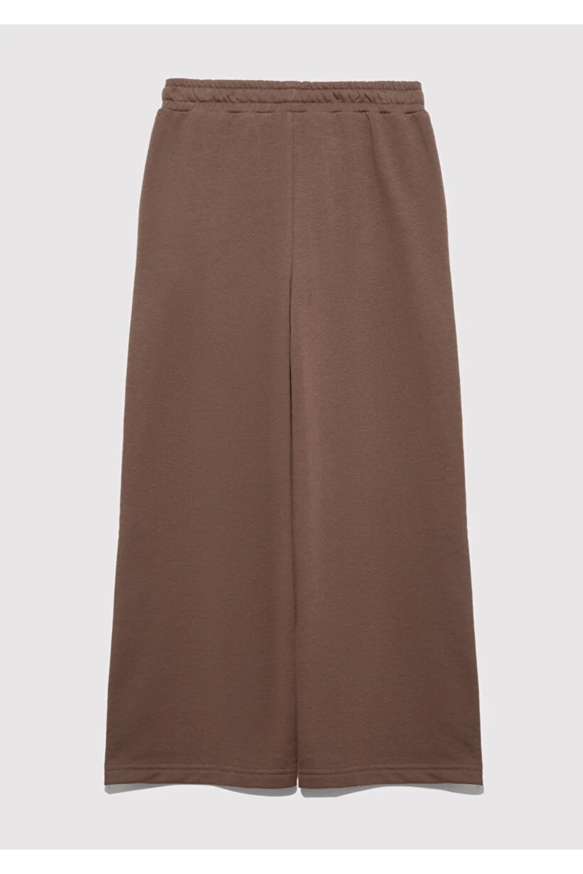 Çocuk M7010038-87181 Logo Baskılı Wıde Leg Örme Pantolon Standart