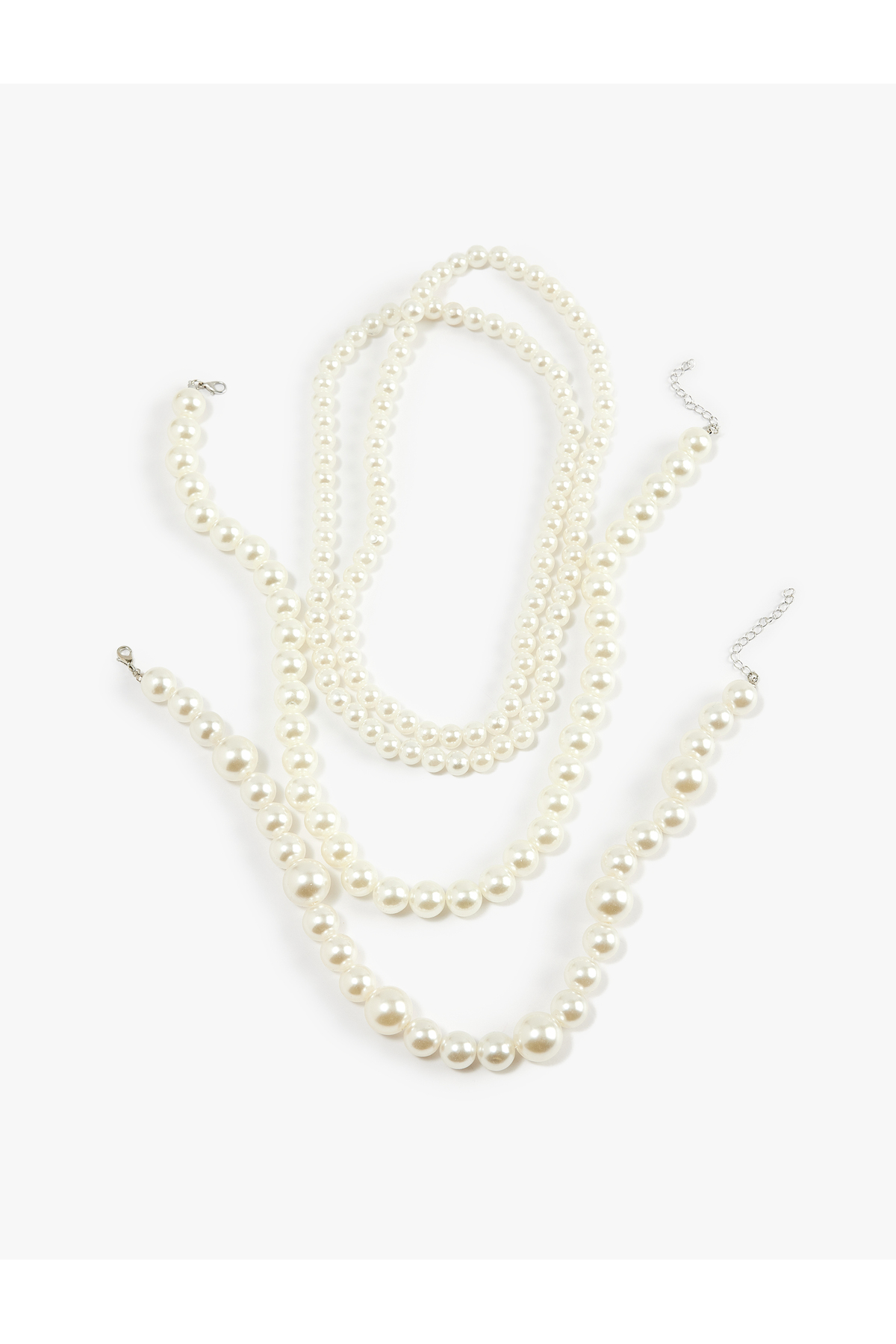 Çoklu İnci Kolye Seti