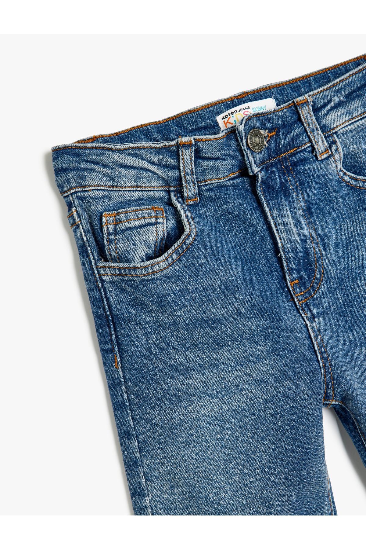 Dar Paça Kot Pantolon - Skinny Jean