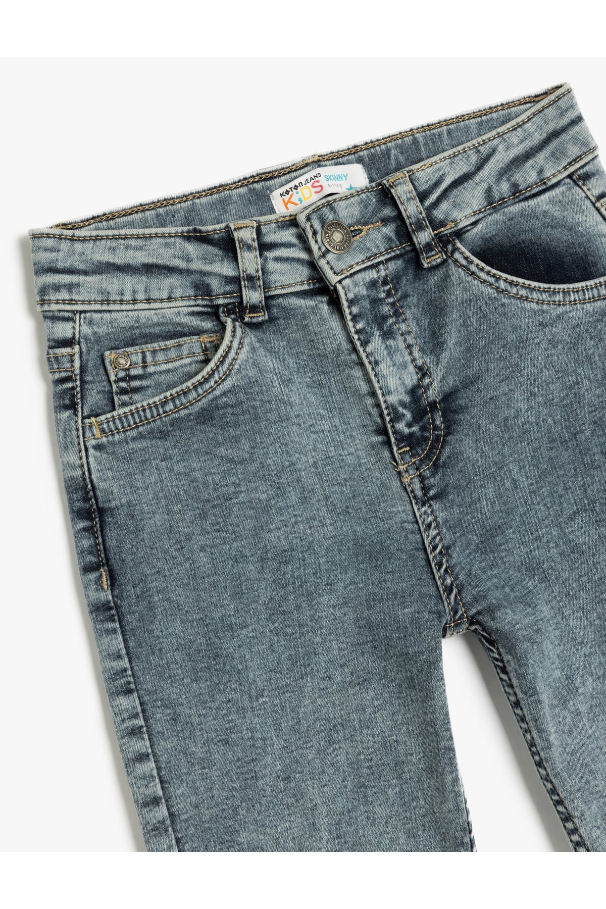 Dar Paça Kot Pantolon - Skinny Jean