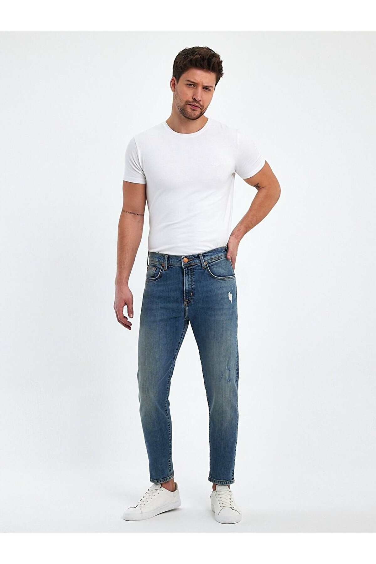 Dıego X Y Dar Paça Orta Bel Jean Pantolon