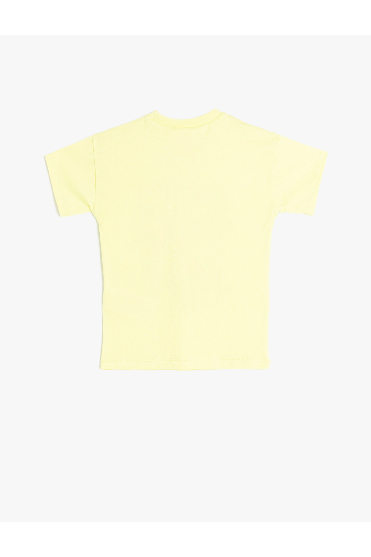 Dinozor Baskılı Bisiklet Yaka Yeşil Erkek Bebek T-Shirt 5SMB10015TK
