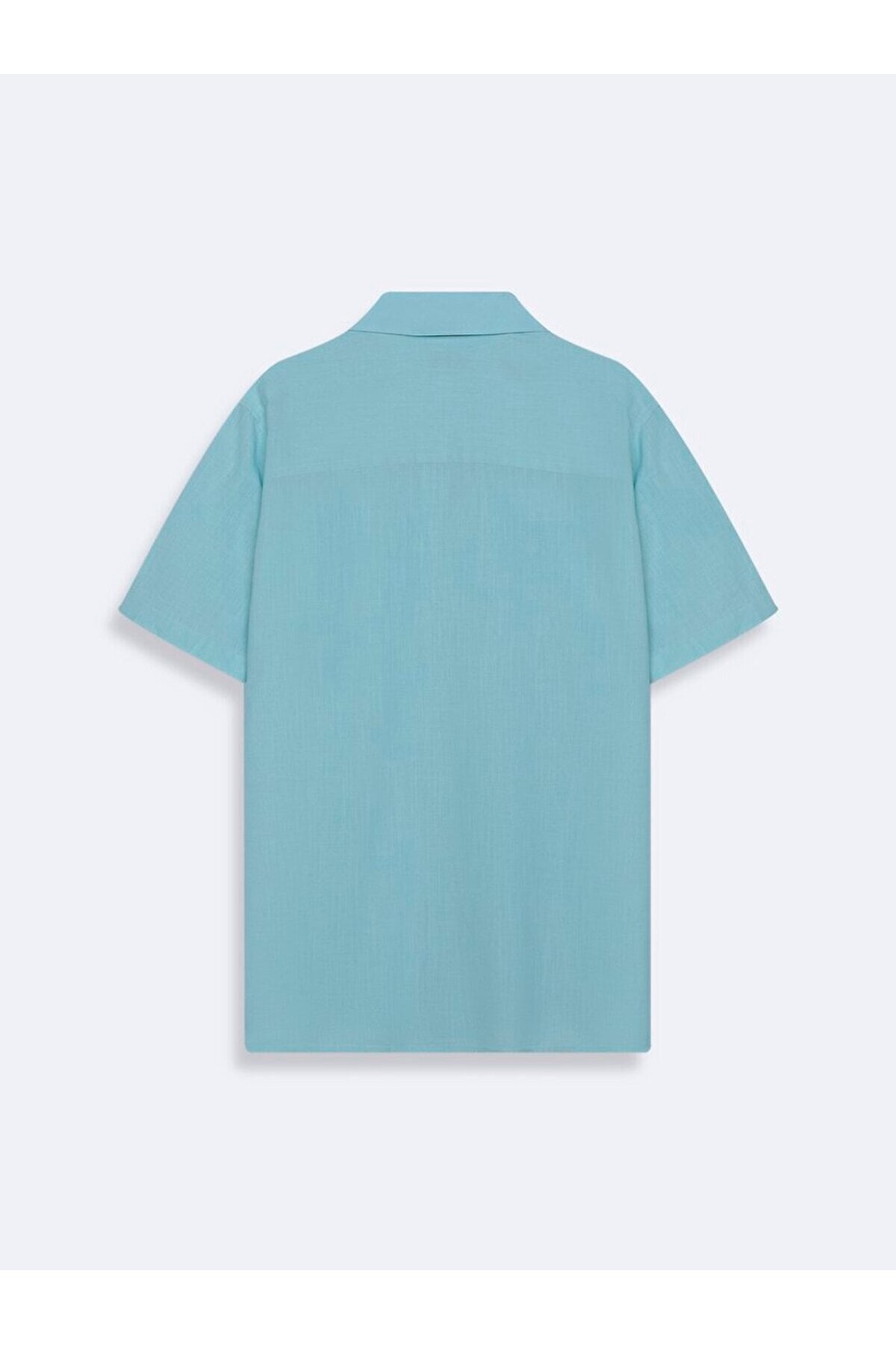 Dokulu Yeşil Gömlek