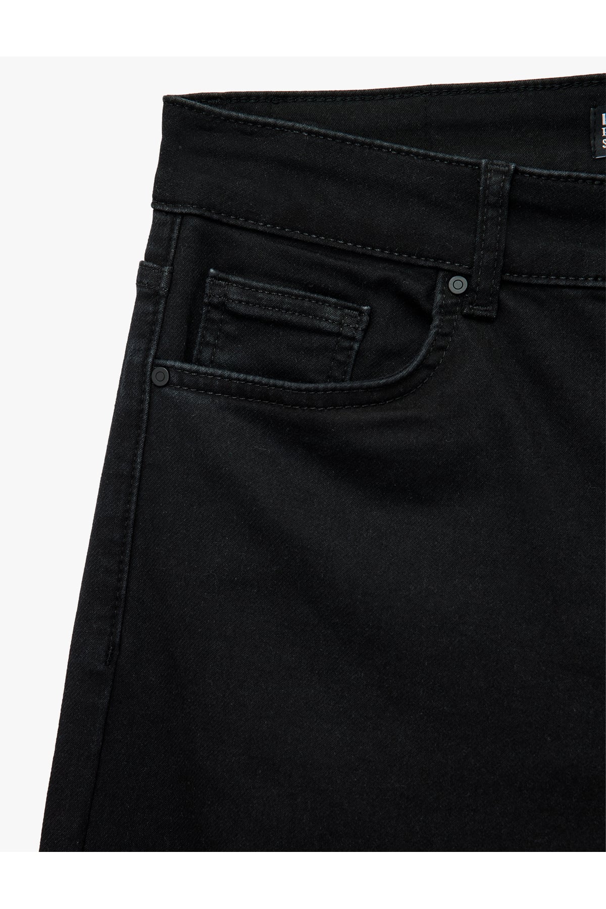 Düğmeli Normal Bel Slim Fit Jean Pantolon - Brad Jean