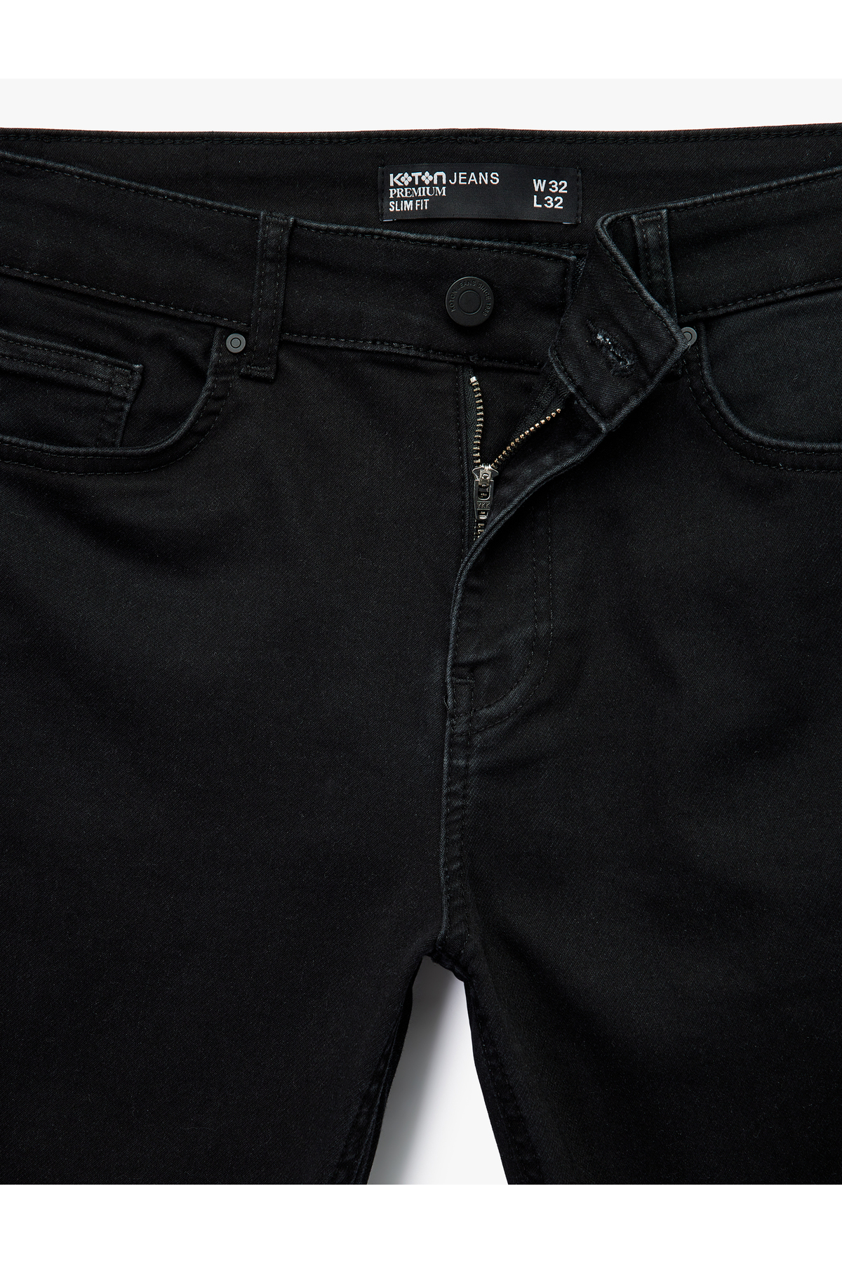 Düğmeli Normal Bel Slim Fit Jean Pantolon - Brad Jean