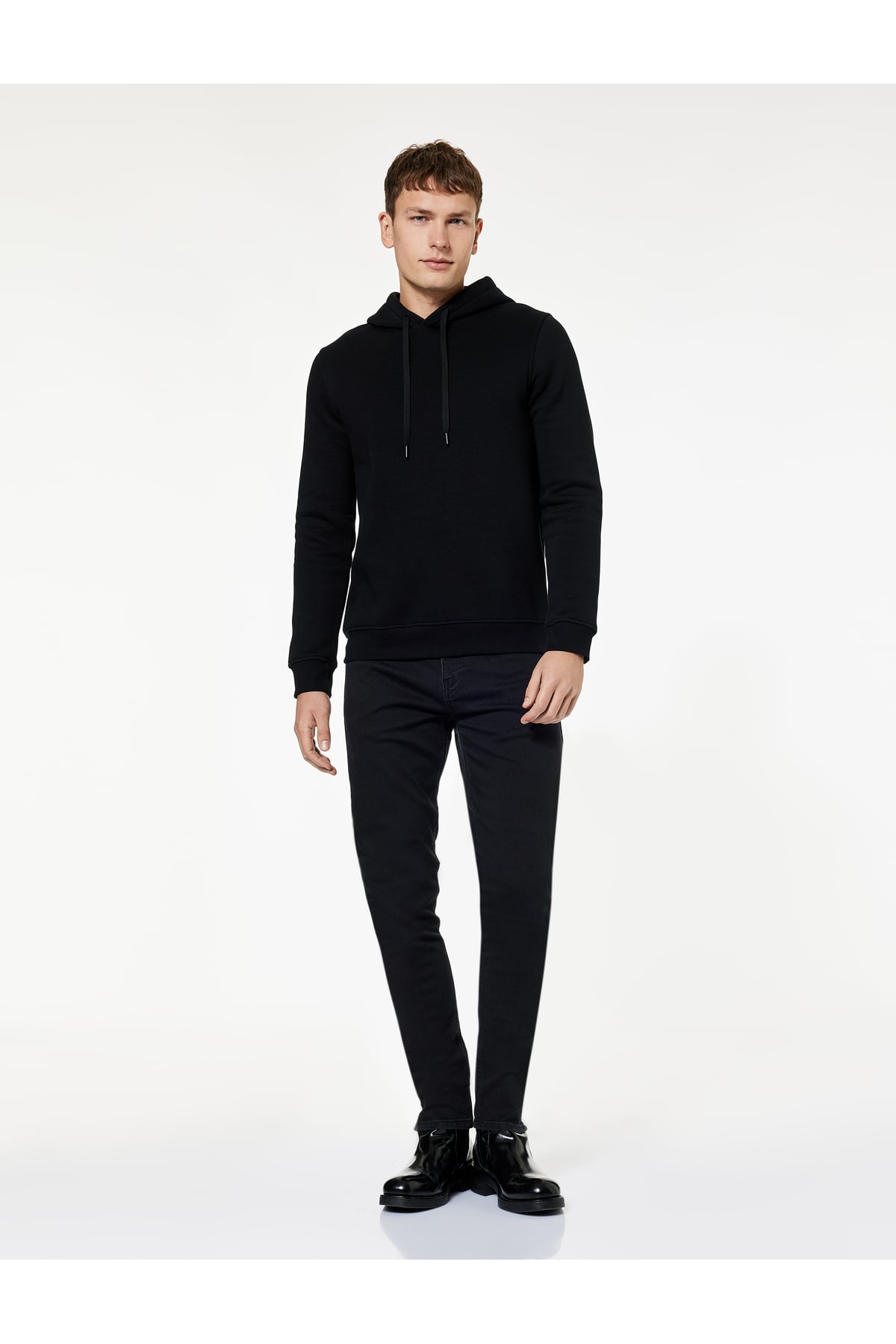 Düğmeli Normal Bel Slim Fit Jean Pantolon - Brad Jean