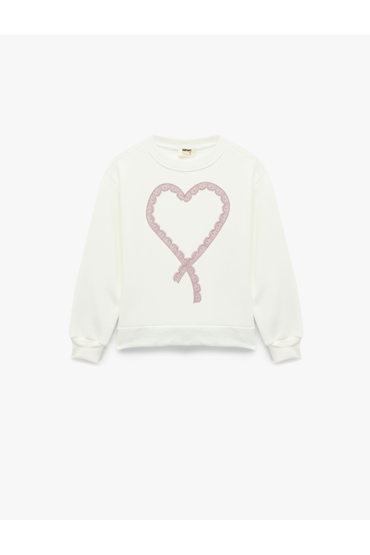 Ekru Kız Çocuk Sweatshirt 6Wkg10192Ak