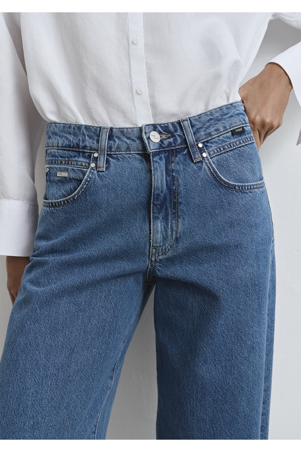 Ella Iconic Indigo Mavisi Jean Pantolon 1011044-89726