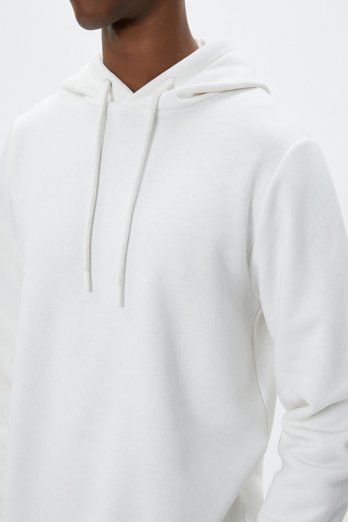 Erkek Ekru Sweatshirt