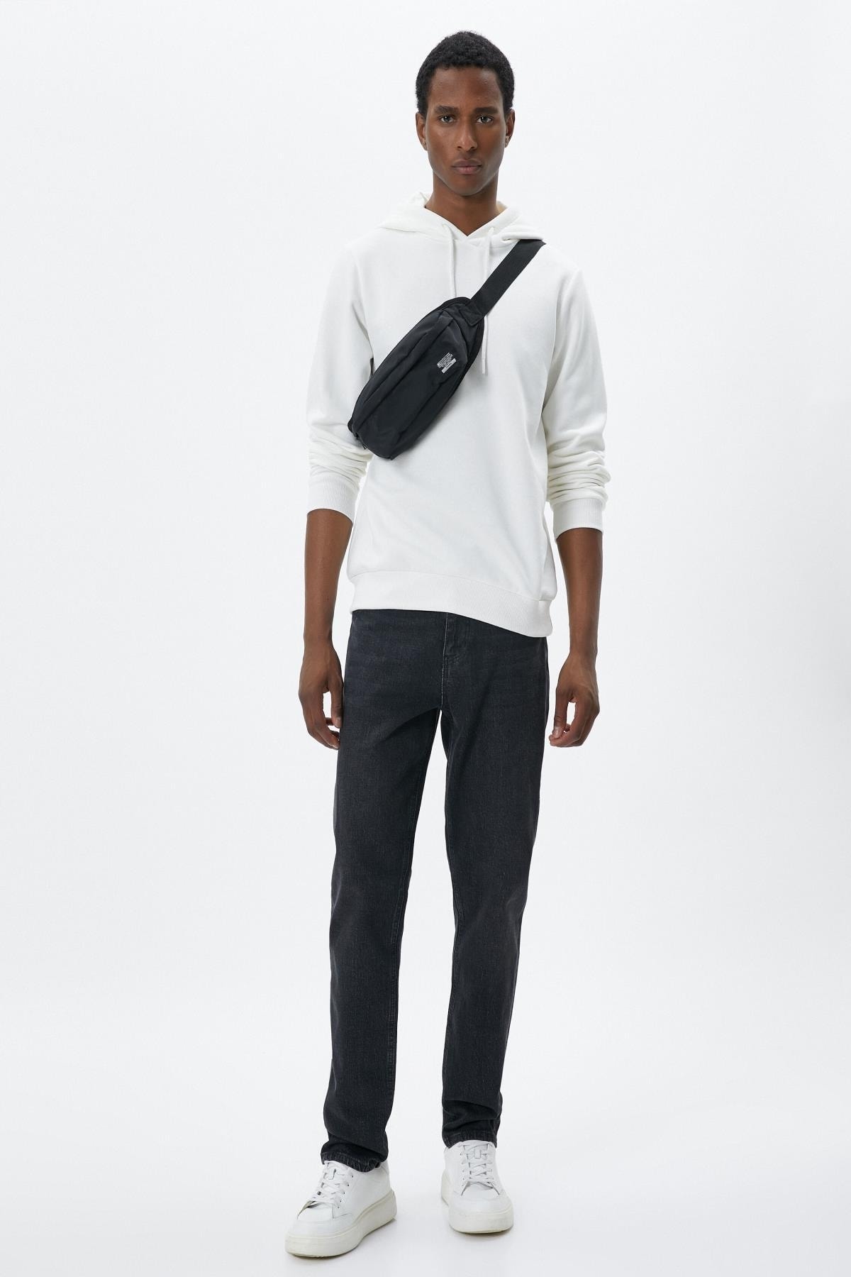 Erkek Ekru Sweatshirt