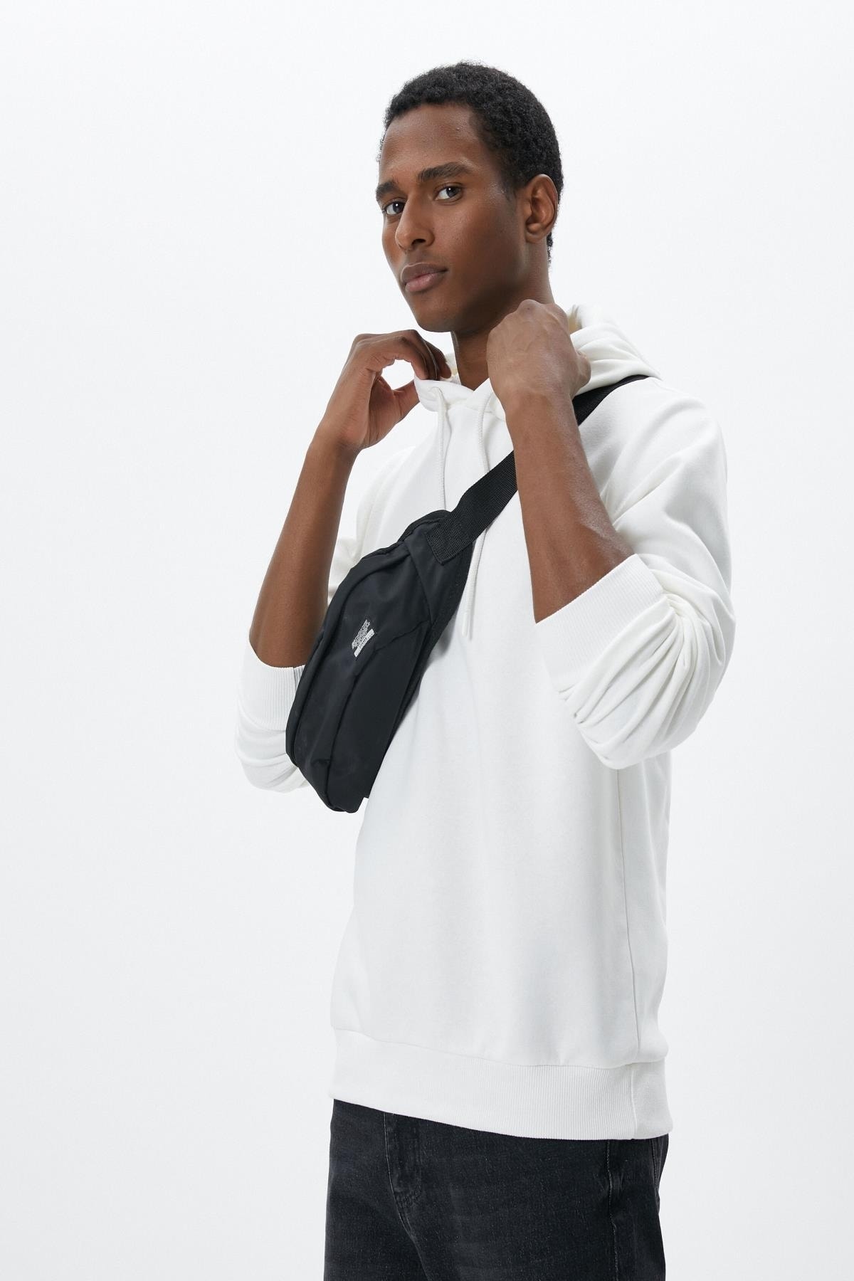 Erkek Ekru Sweatshirt