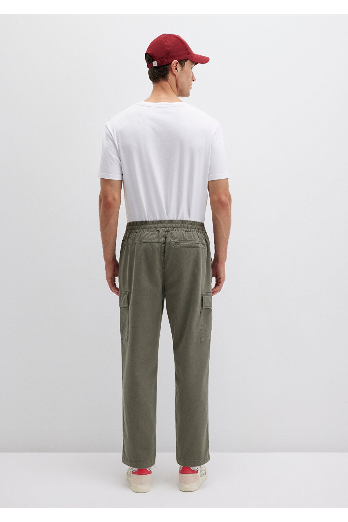 Erkek Haki Yeşil M0010552-85485 Cargo Pantolon