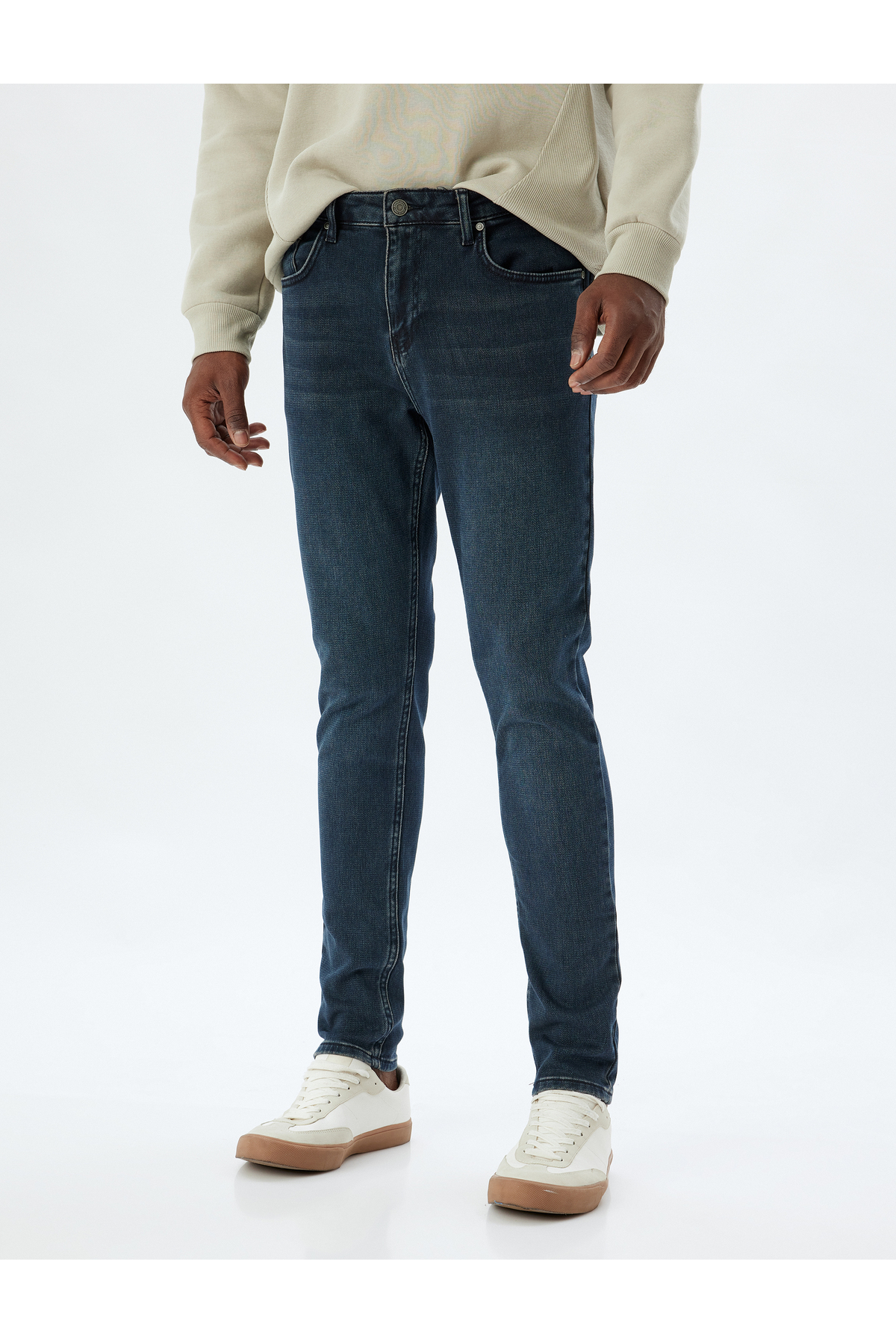 Erkek Jean Pantolon 5wam40079ıd Indigo Stone